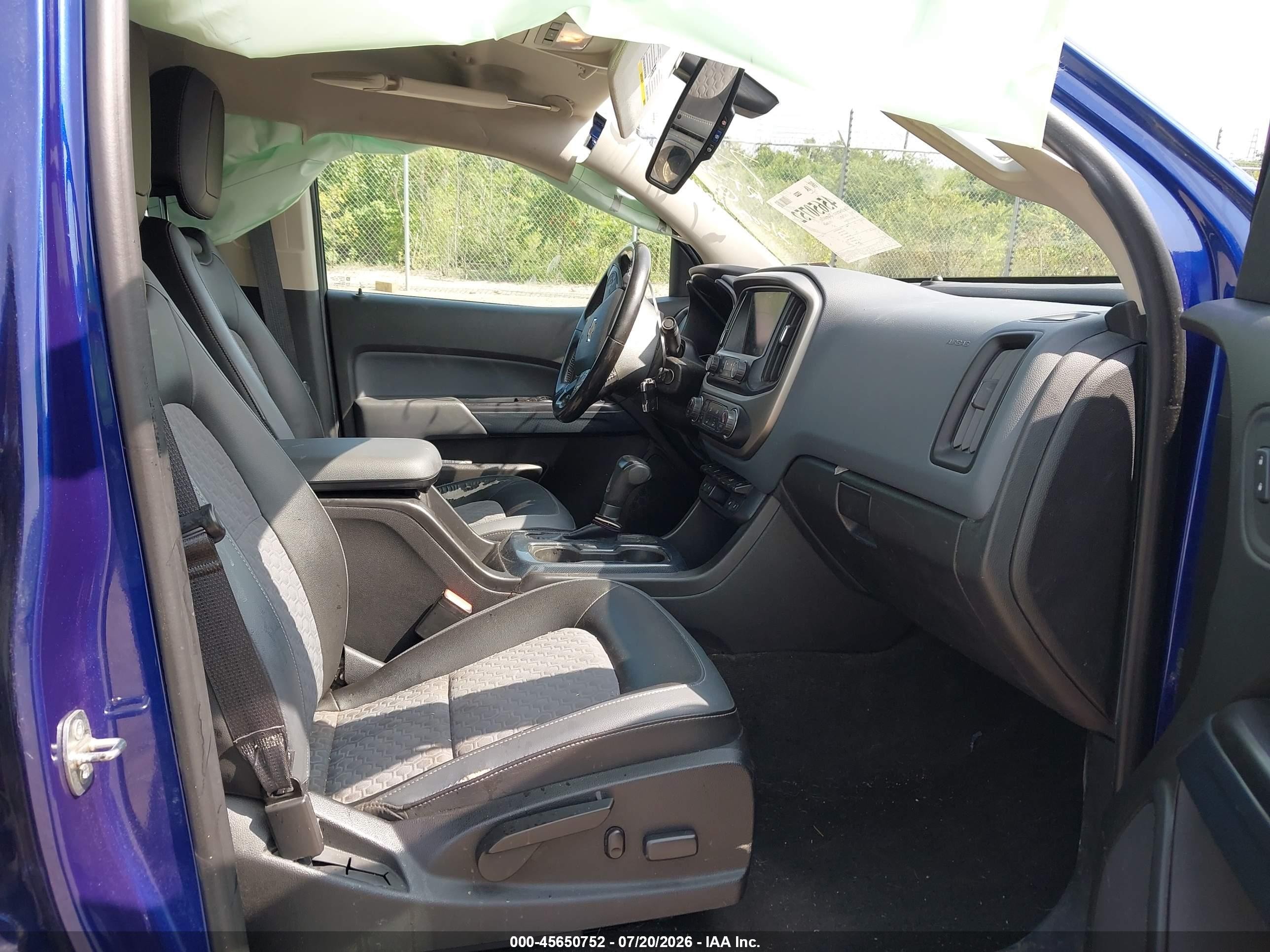 2015 Chevrolet Colorado 4wd Z71 Синий vin: 1GCGTCE3XF1224955