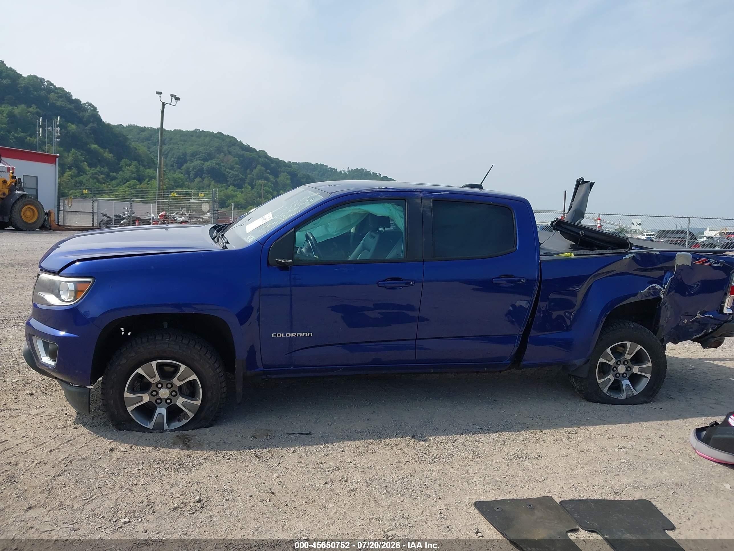 2015 Chevrolet Colorado 4wd Z71 Синий vin: 1GCGTCE3XF1224955