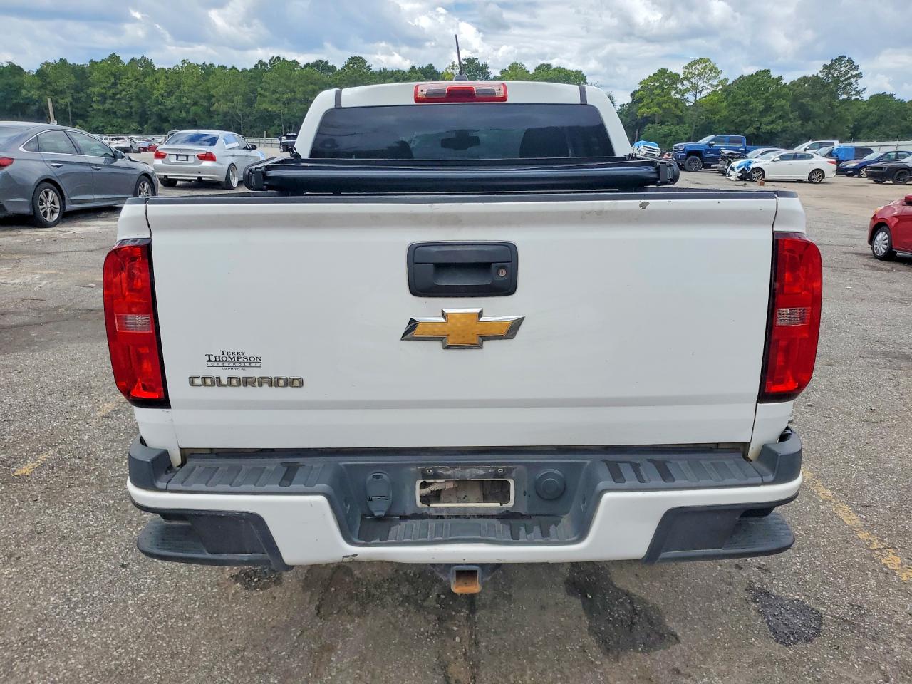 2015 Chevrolet Colorado Z71 White vin: 1GCGTCE3XF1229315