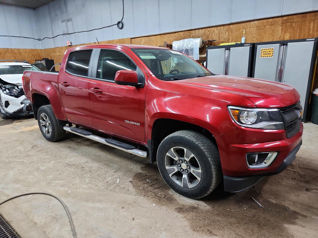 2015 Chevrolet Colorado Z71 Burgundy vin: 1GCGTCE3XF1255977