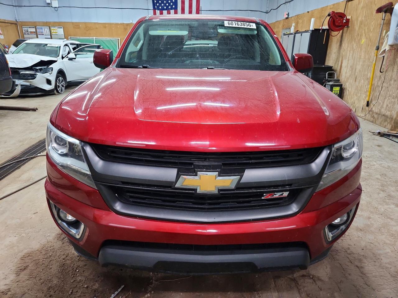 2015 Chevrolet Colorado Z71 Burgundy vin: 1GCGTCE3XF1255977