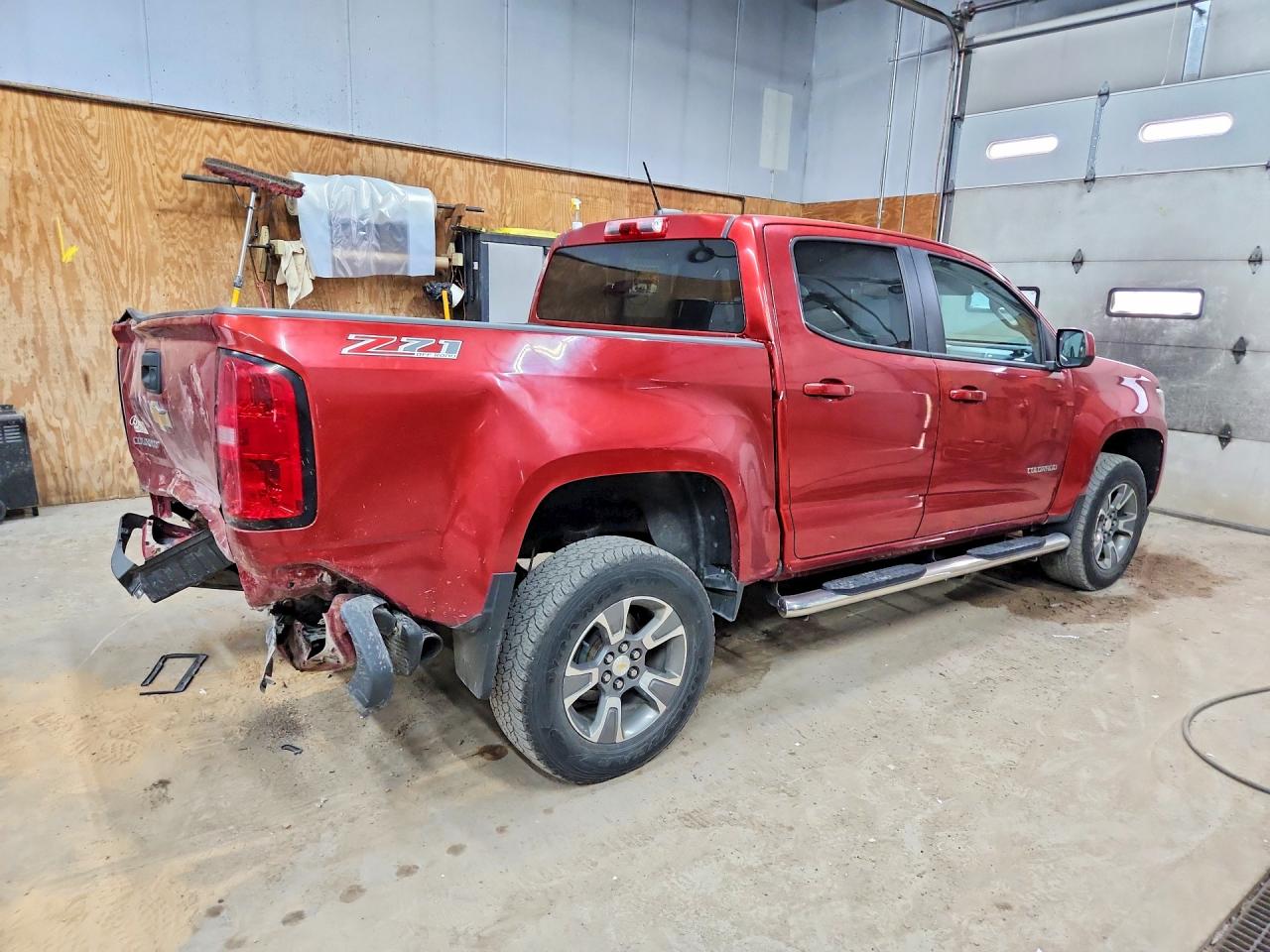 2015 Chevrolet Colorado Z71 Burgundy vin: 1GCGTCE3XF1255977