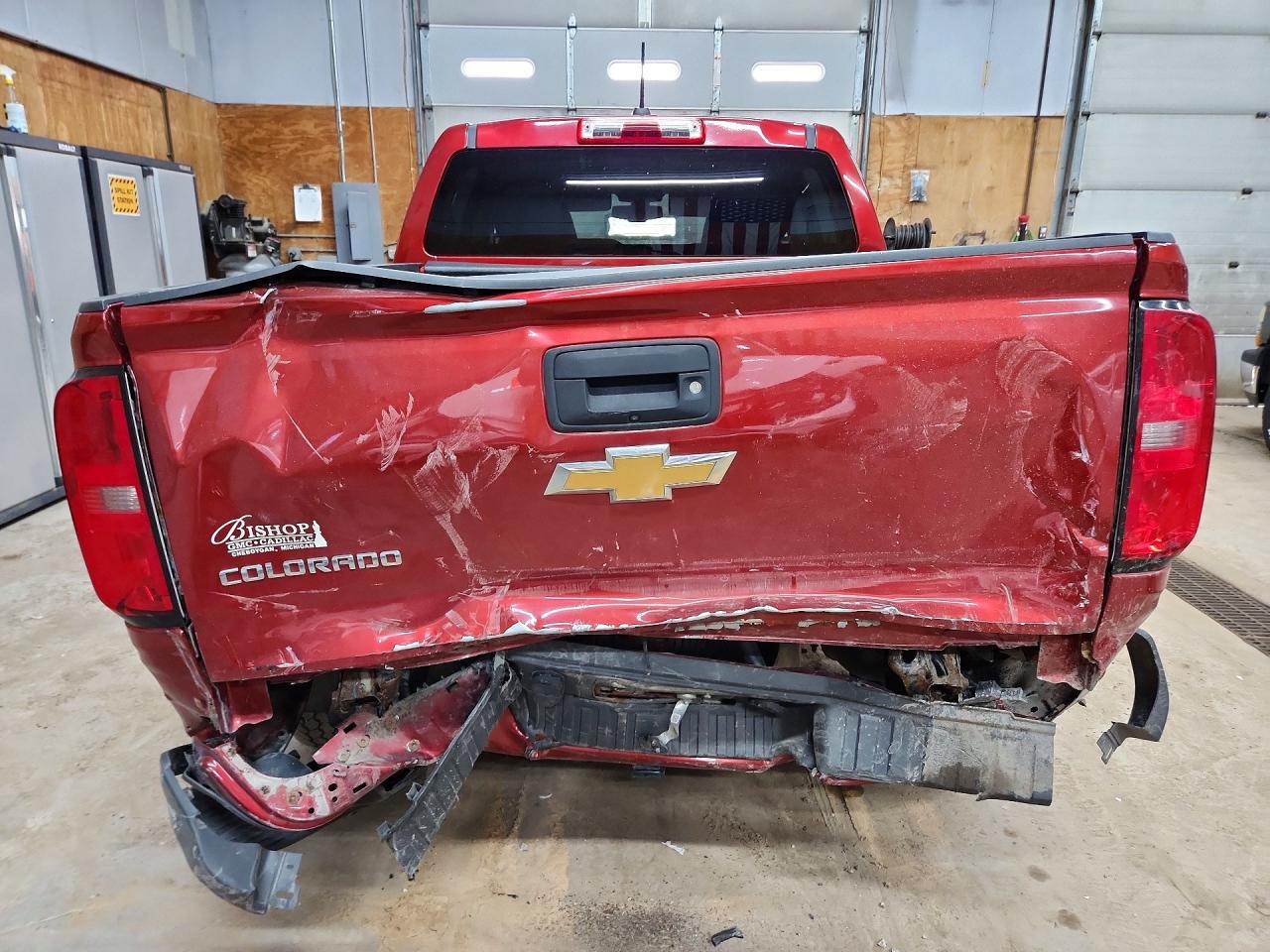 2015 Chevrolet Colorado Z71 Burgundy vin: 1GCGTCE3XF1255977