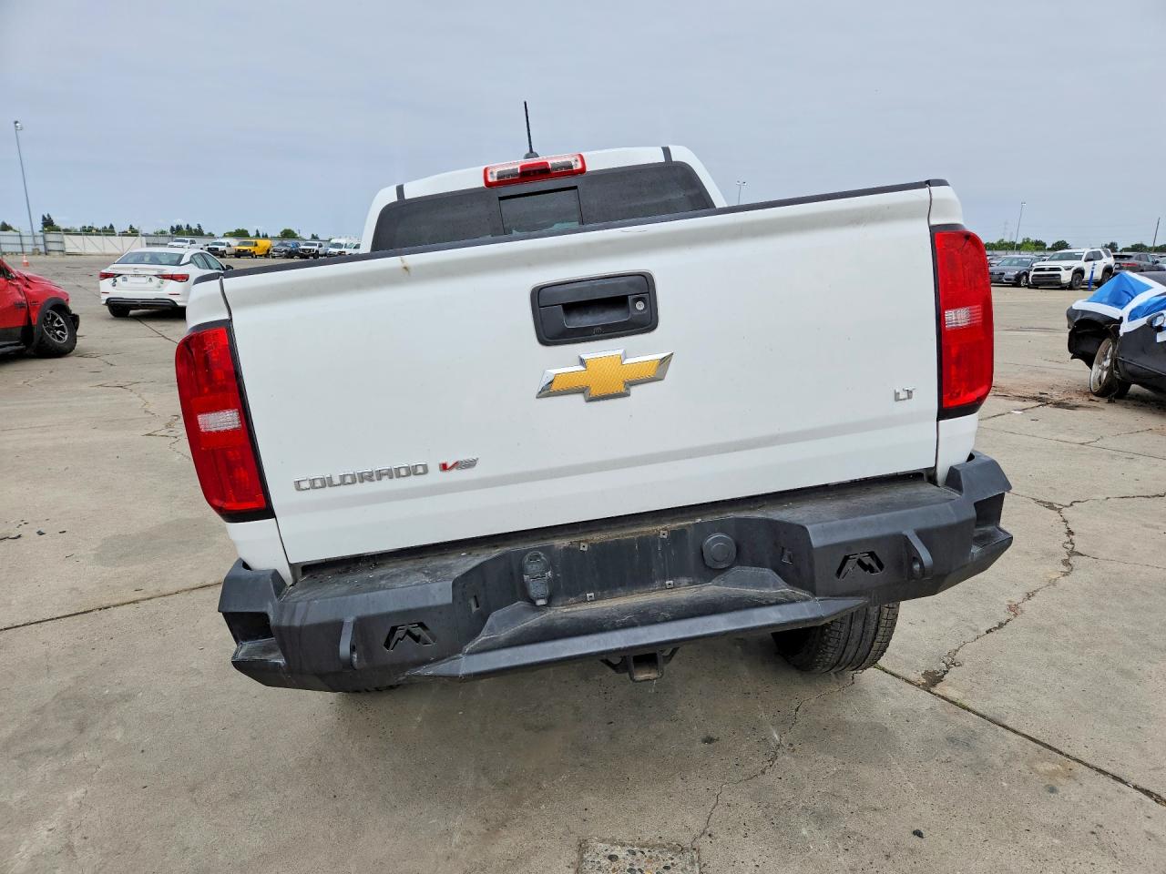 2018 Chevrolet Colorado Lt White vin: 1GCGTCEN2J1204791