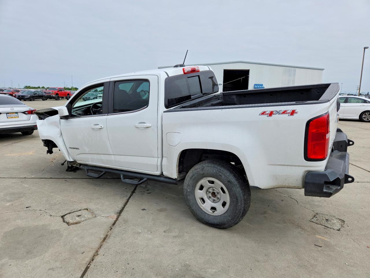 2018 Chevrolet Colorado Lt White vin: 1GCGTCEN2J1204791