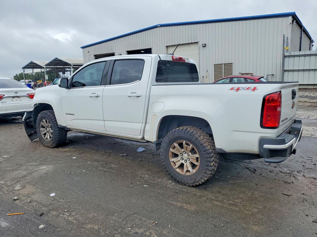2018 Chevrolet Colorado Lt White vin: 1GCGTCEN3J1302521