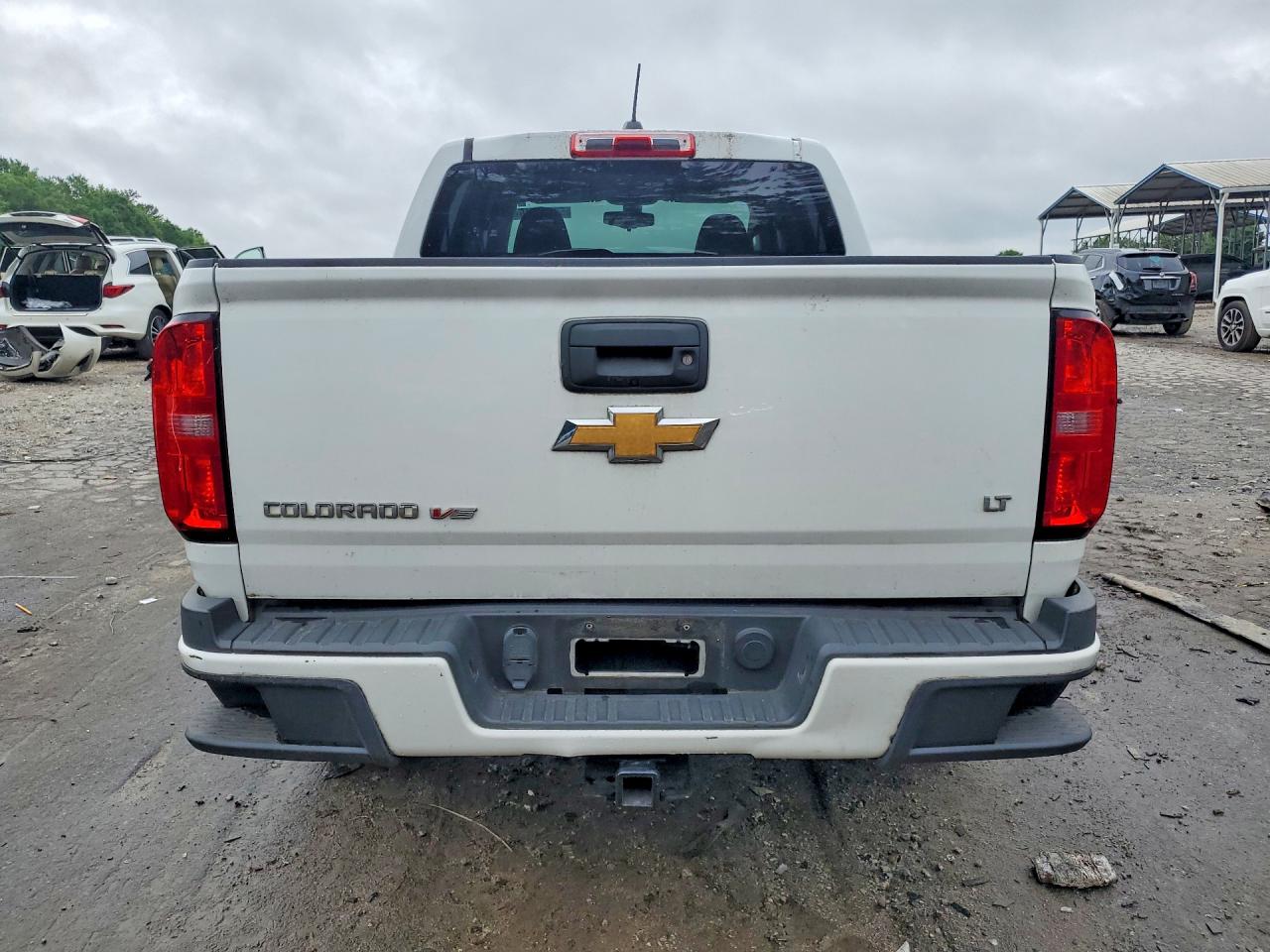2018 Chevrolet Colorado Lt White vin: 1GCGTCEN3J1302521