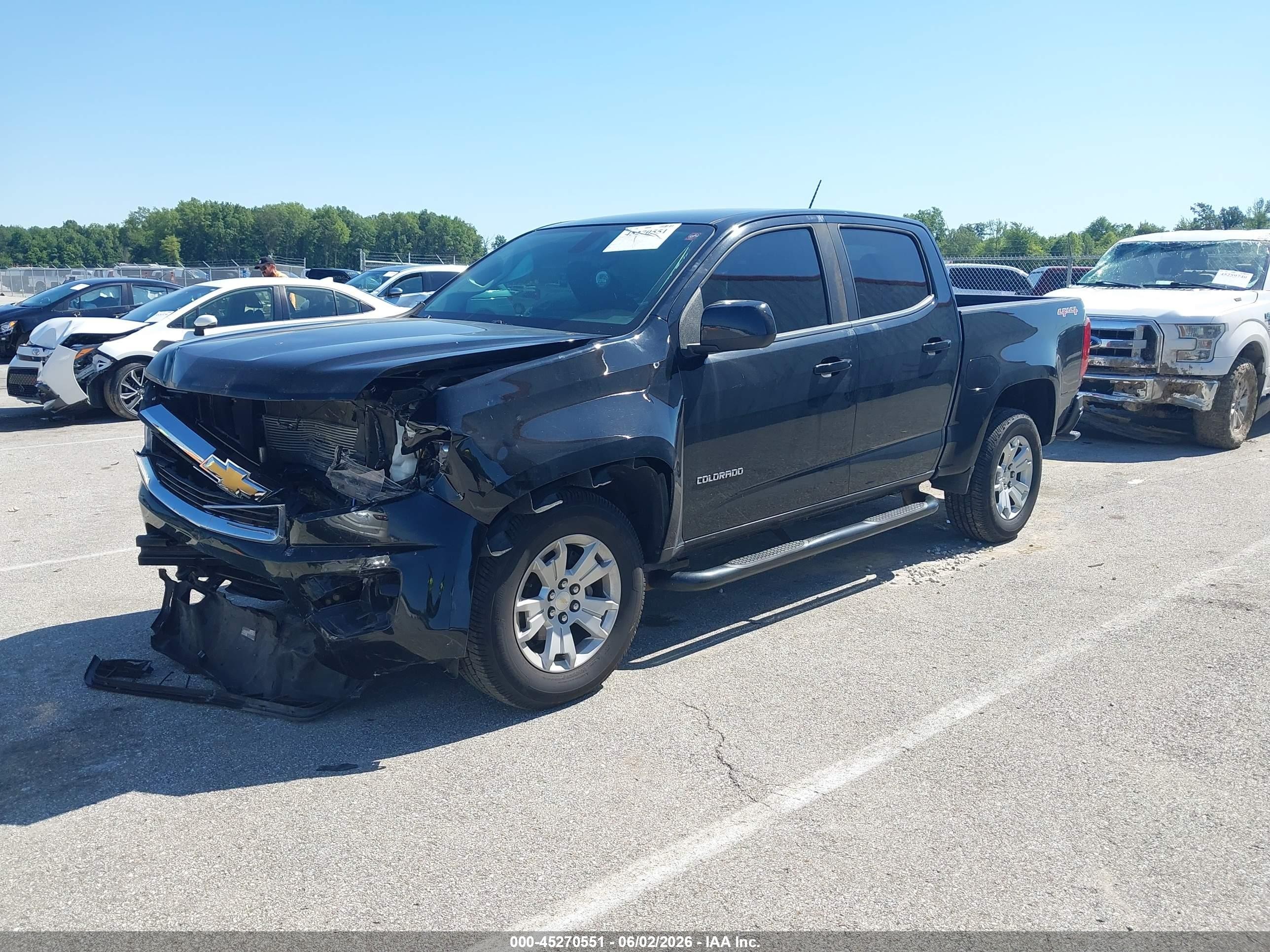 2018 Chevrolet Colorado Lt Black vin: 1GCGTCEN5J1123168