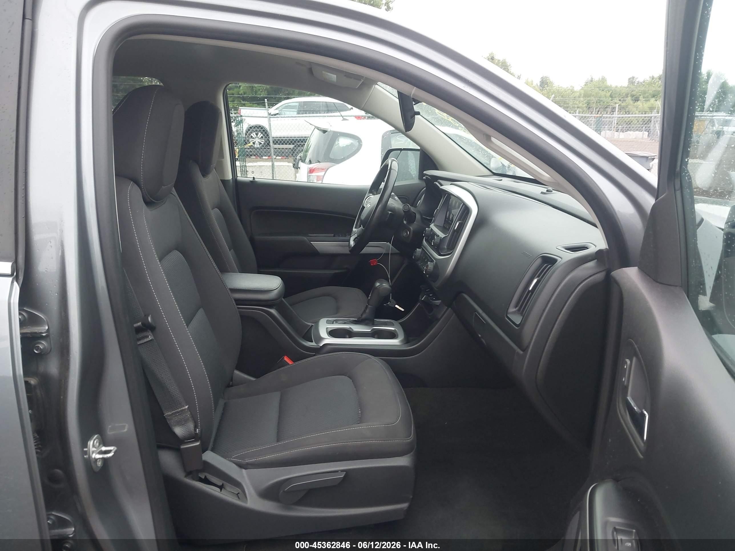 2019 Chevrolet Colorado Lt Gray vin: 1GCGTCEN6K1102444