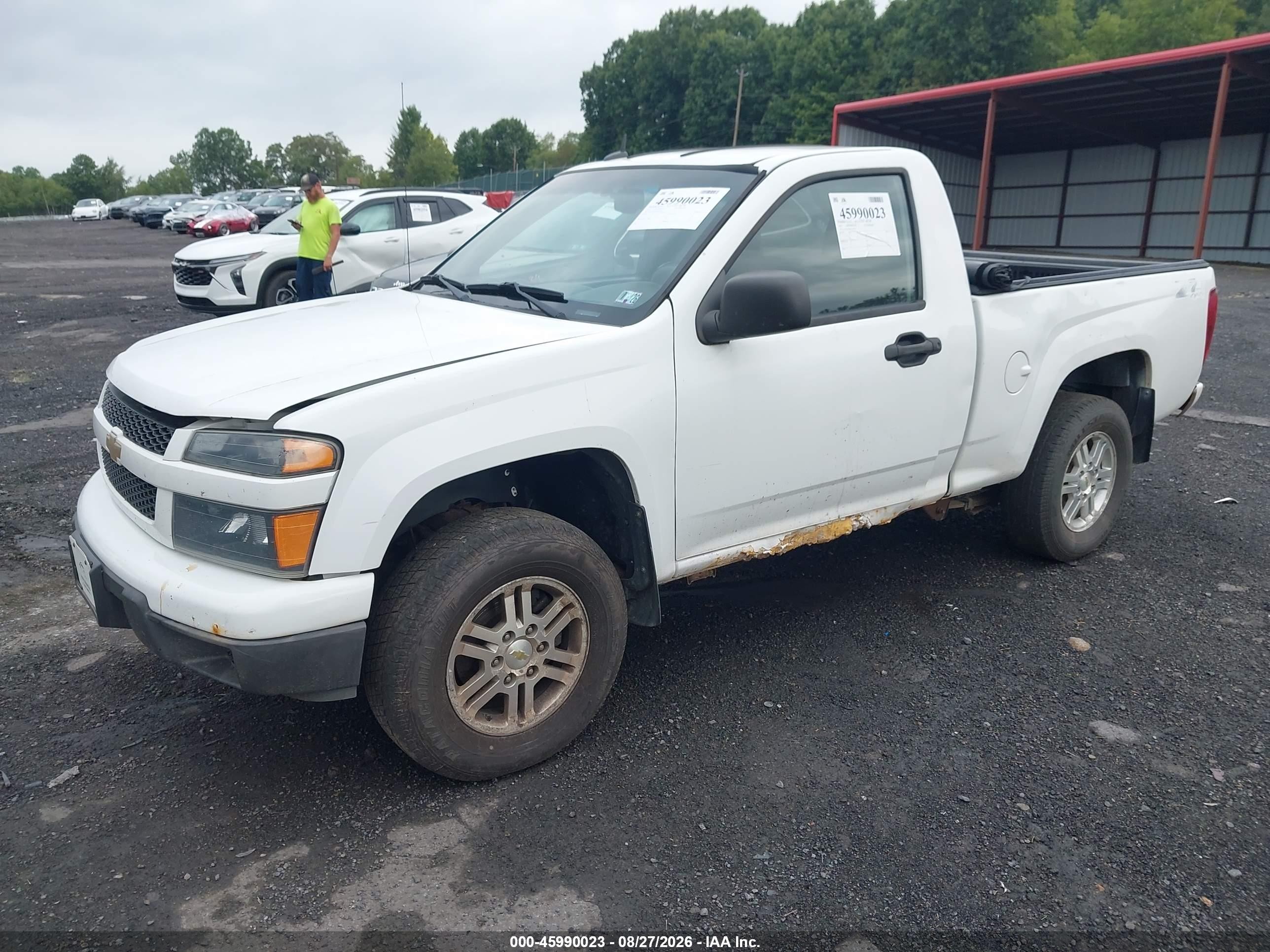 2012 Chevrolet Colorado Lt White vin: 1GCGTCF93C8149103