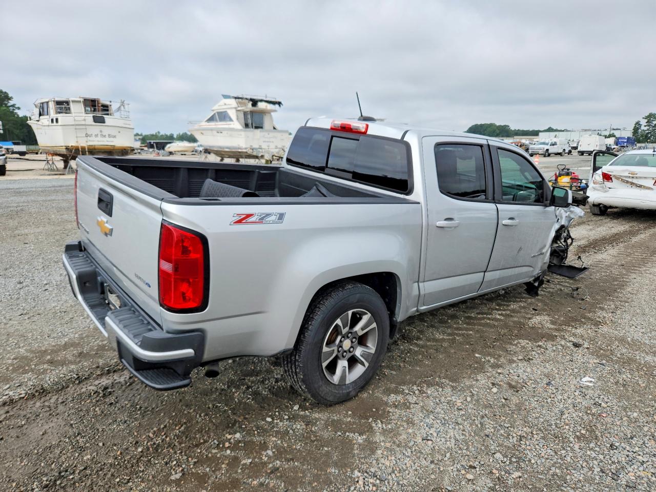 2016 Chevrolet Colorado Z71 Silver vin: 1GCGTDE0G1265893