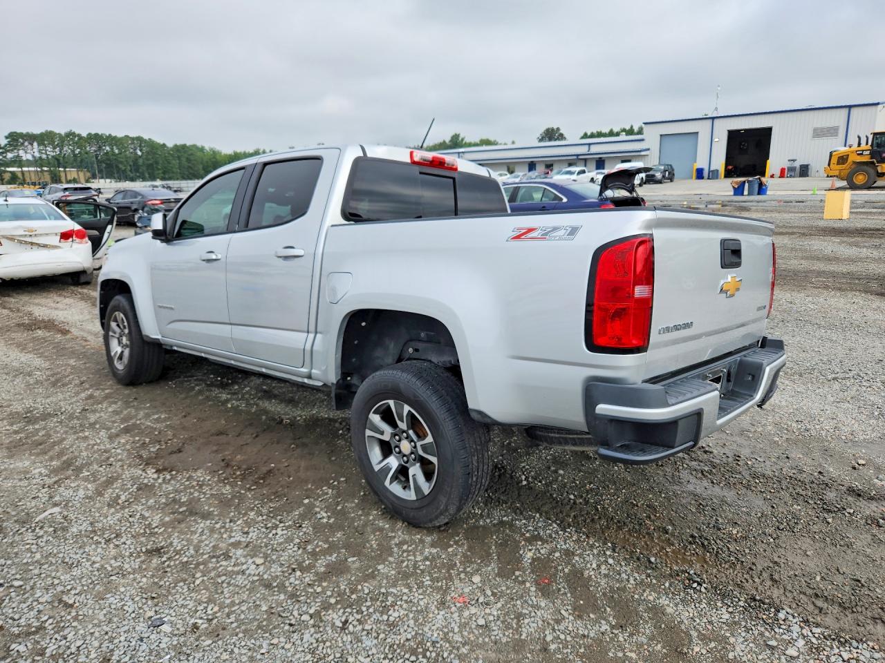 2016 Chevrolet Colorado Z71 Silver vin: 1GCGTDE0G1265893