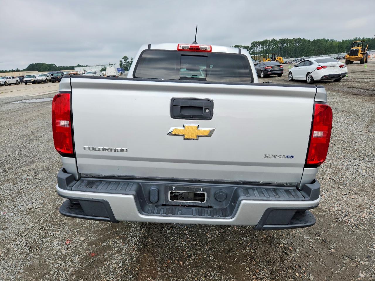 2016 Chevrolet Colorado Z71 Silver vin: 1GCGTDE0G1265893