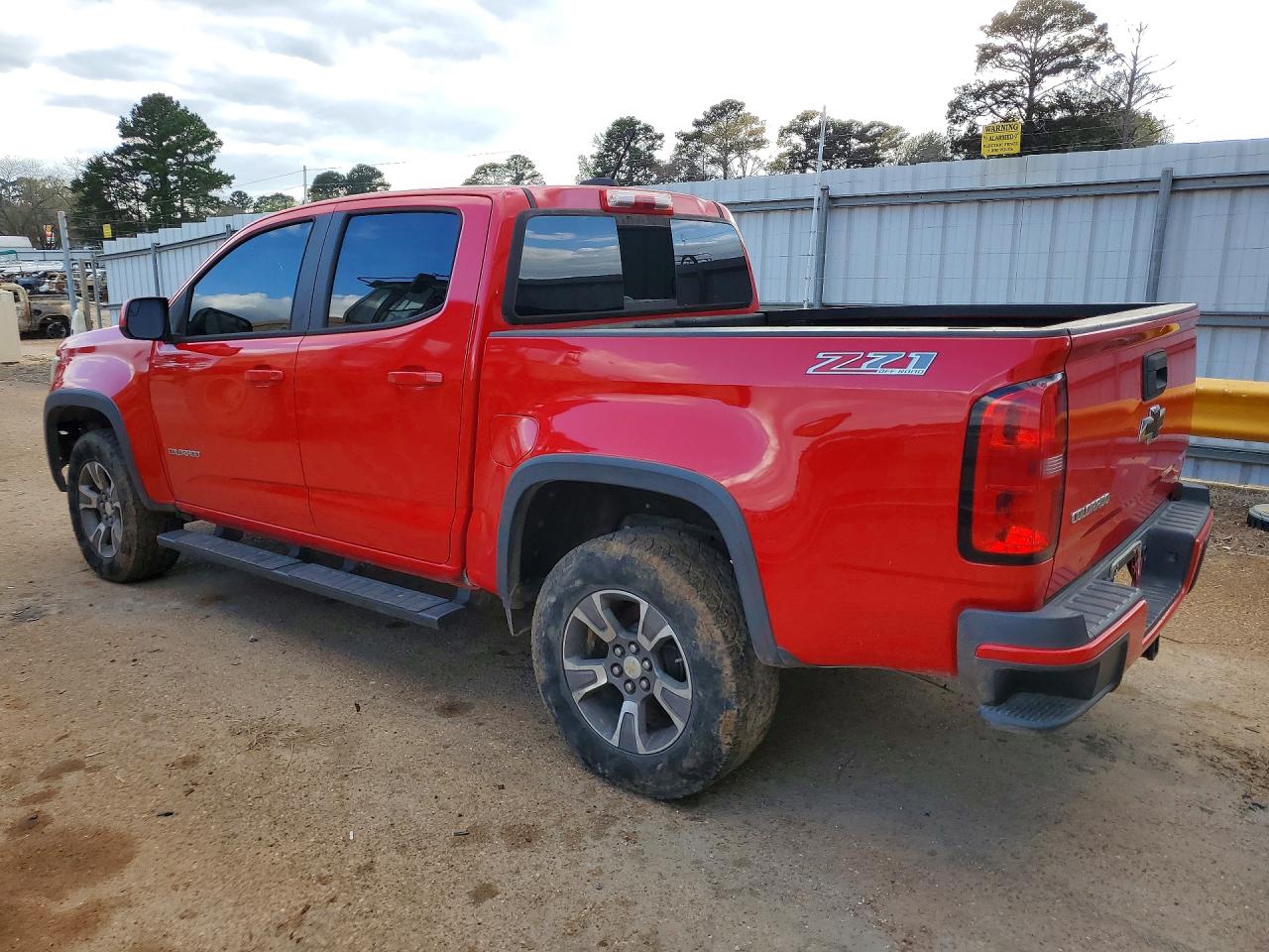 2016 Chevrolet Colorado Z71 Красный vin: 1GCGTDE31G1104842
