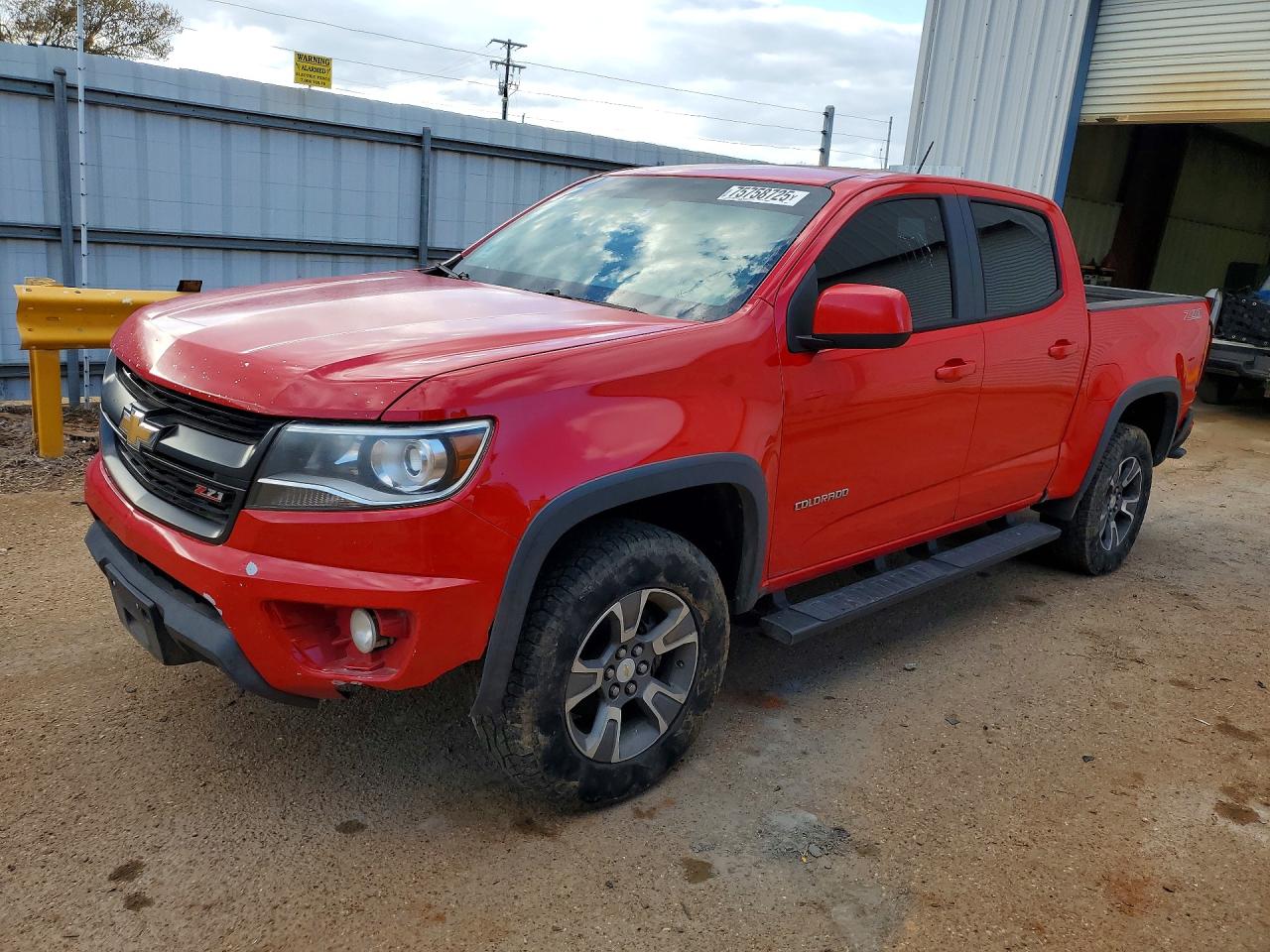 2016 Chevrolet Colorado Z71 Red vin: 1GCGTDE31G1104842