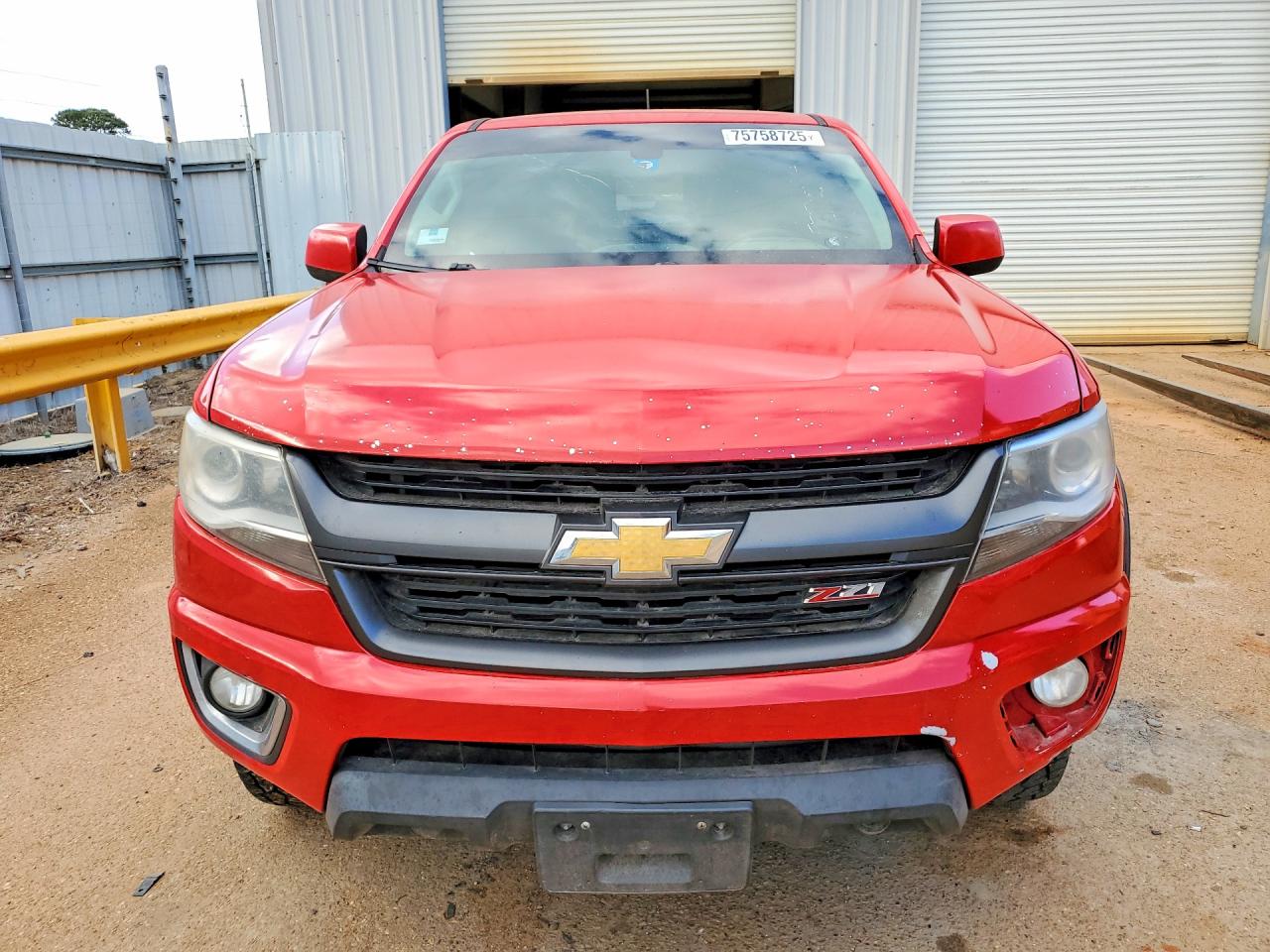 2016 Chevrolet Colorado Z71 Красный vin: 1GCGTDE31G1104842