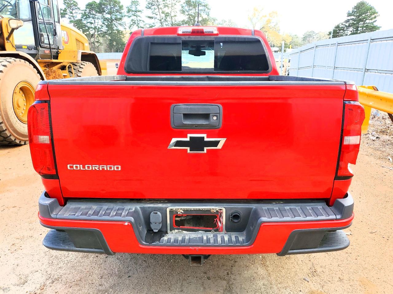 2016 Chevrolet Colorado Z71 Красный vin: 1GCGTDE31G1104842