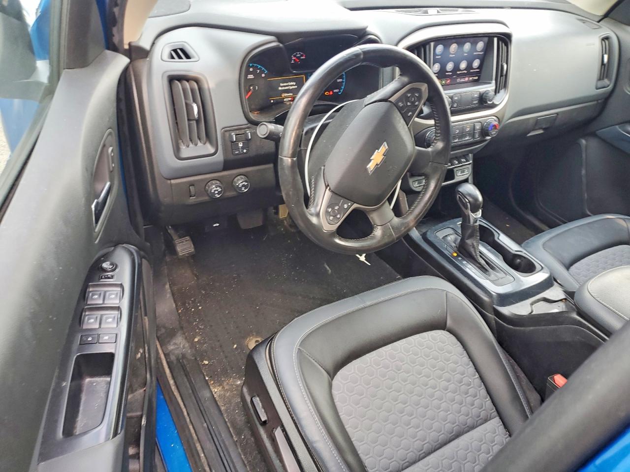 2022 Chevrolet Colorado Z71 Blue vin: 1GCGTDEN0N1307350