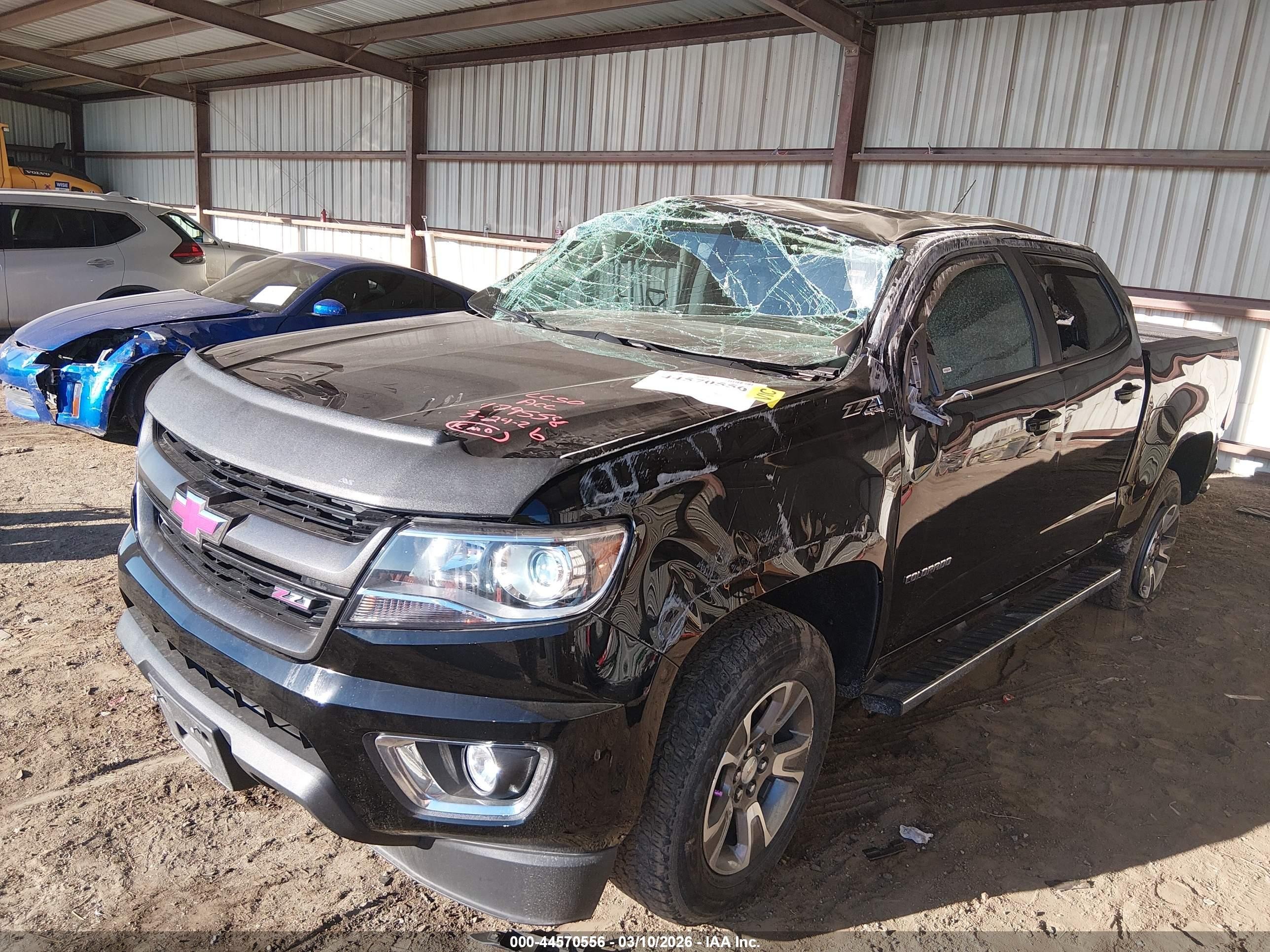 2019 Chevrolet Colorado Z71 Черный vin: 1GCGTDEN2K1180547