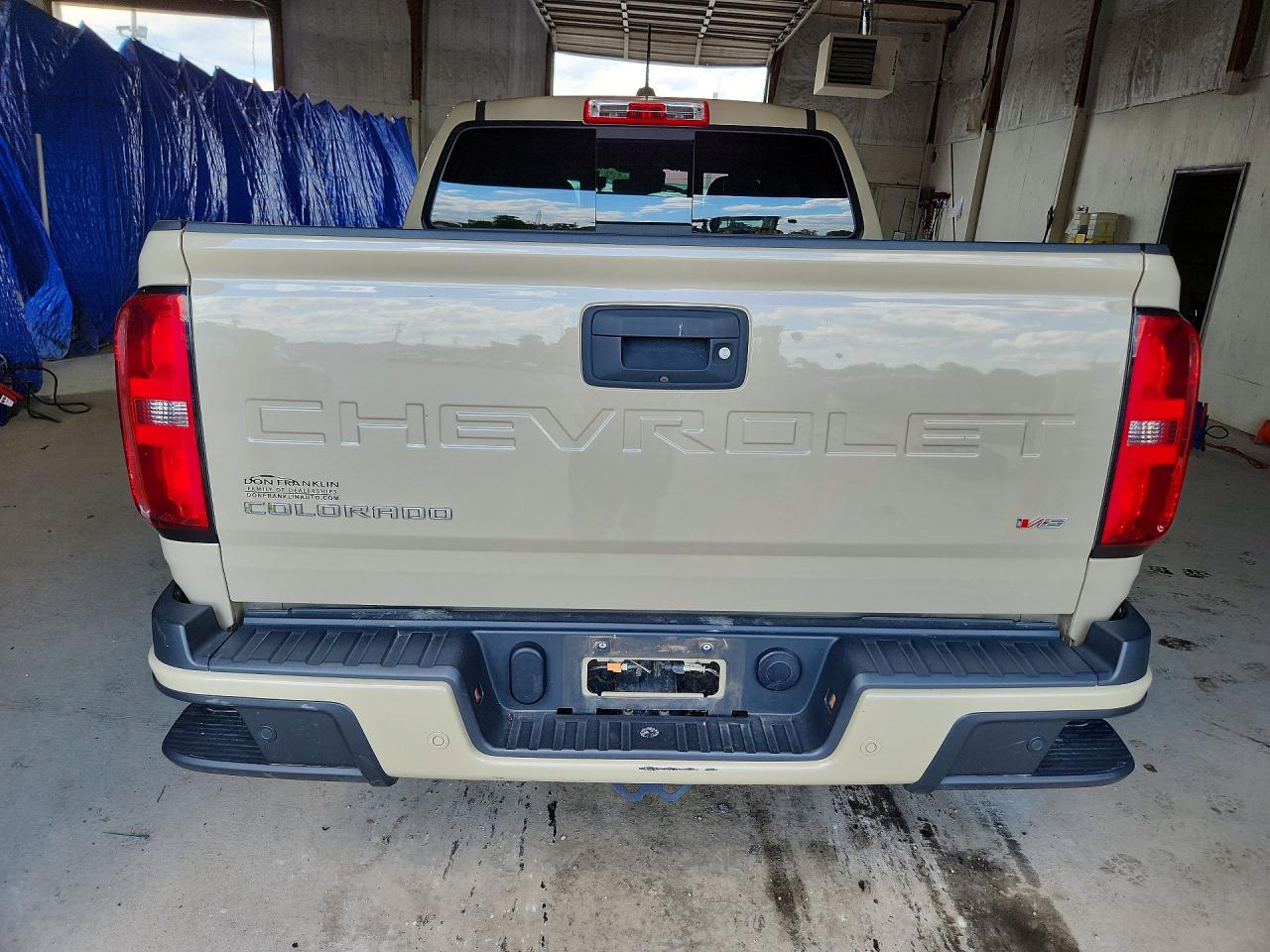 2021 Chevrolet Colorado Z71 Tan vin: 1GCGTDEN3M1217401