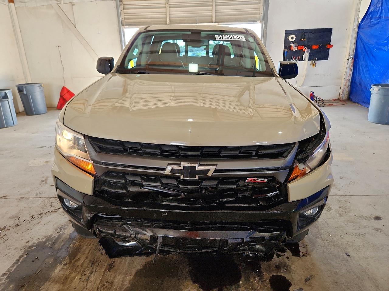 2021 Chevrolet Colorado Z71 Tan vin: 1GCGTDEN3M1217401