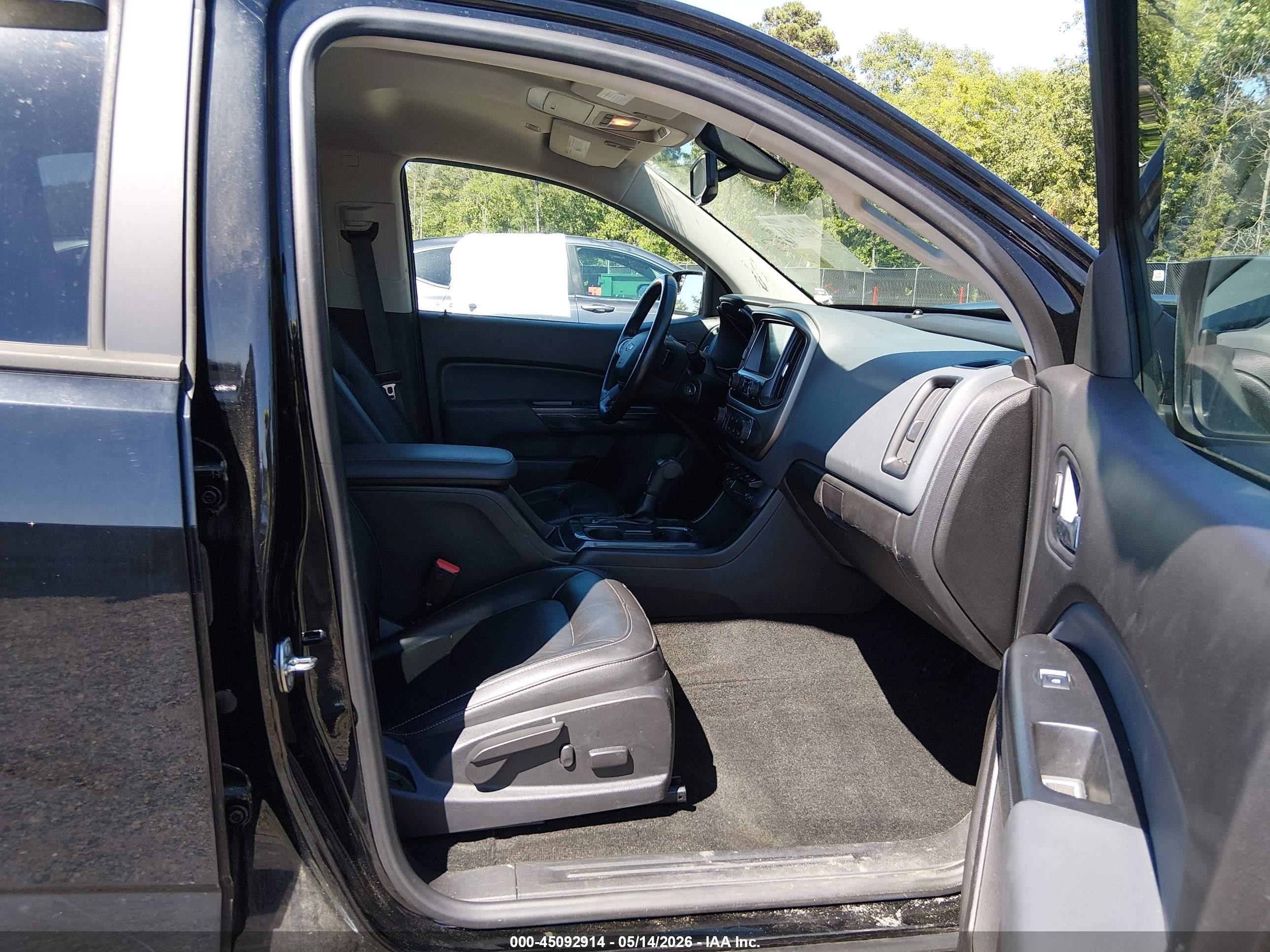 2018 Chevrolet Colorado Z71 Черный vin: 1GCGTDEN4J1143174