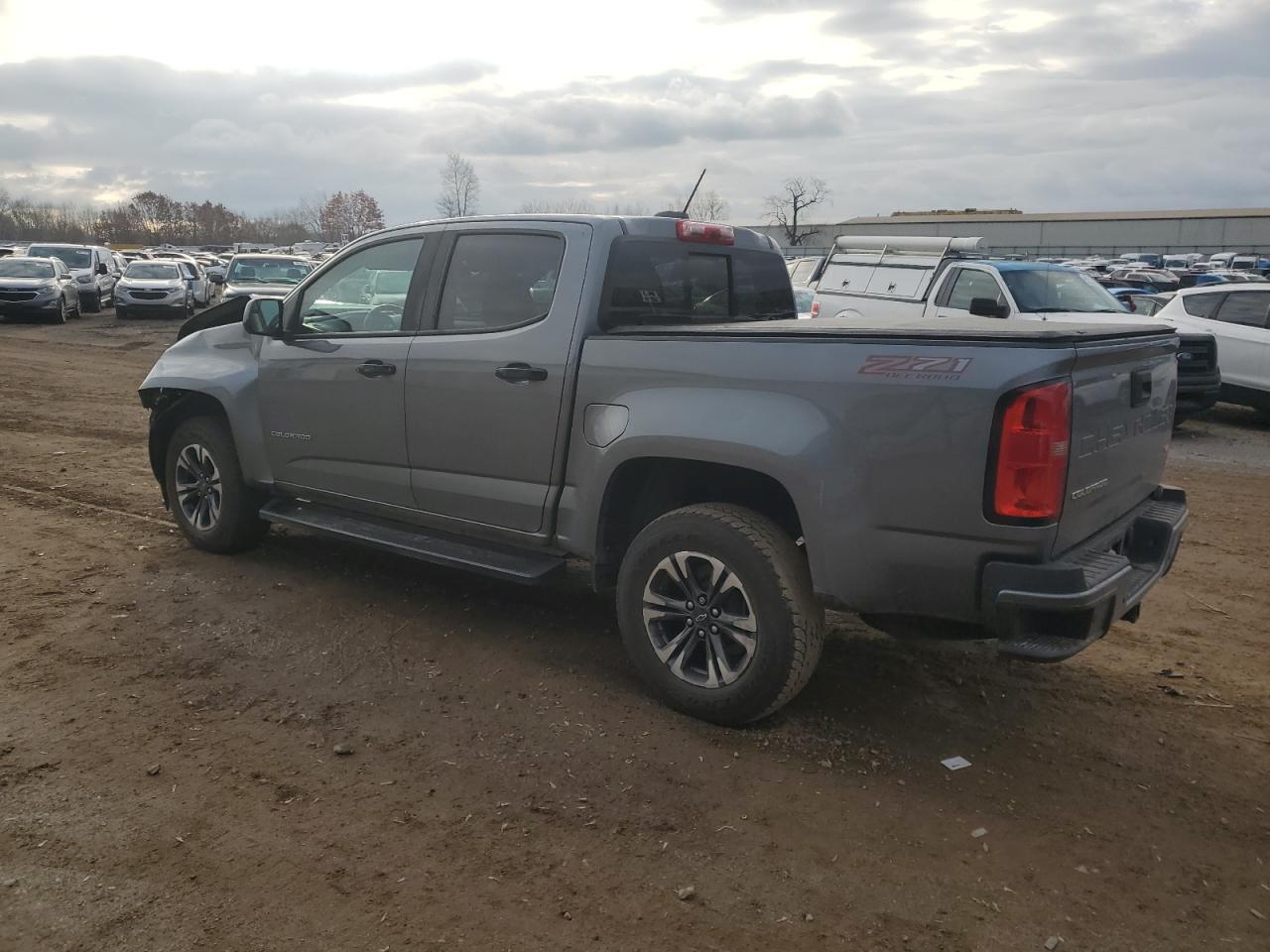 2021 Chevrolet Colorado Z71 Серый vin: 1GCGTDEN6M1117888