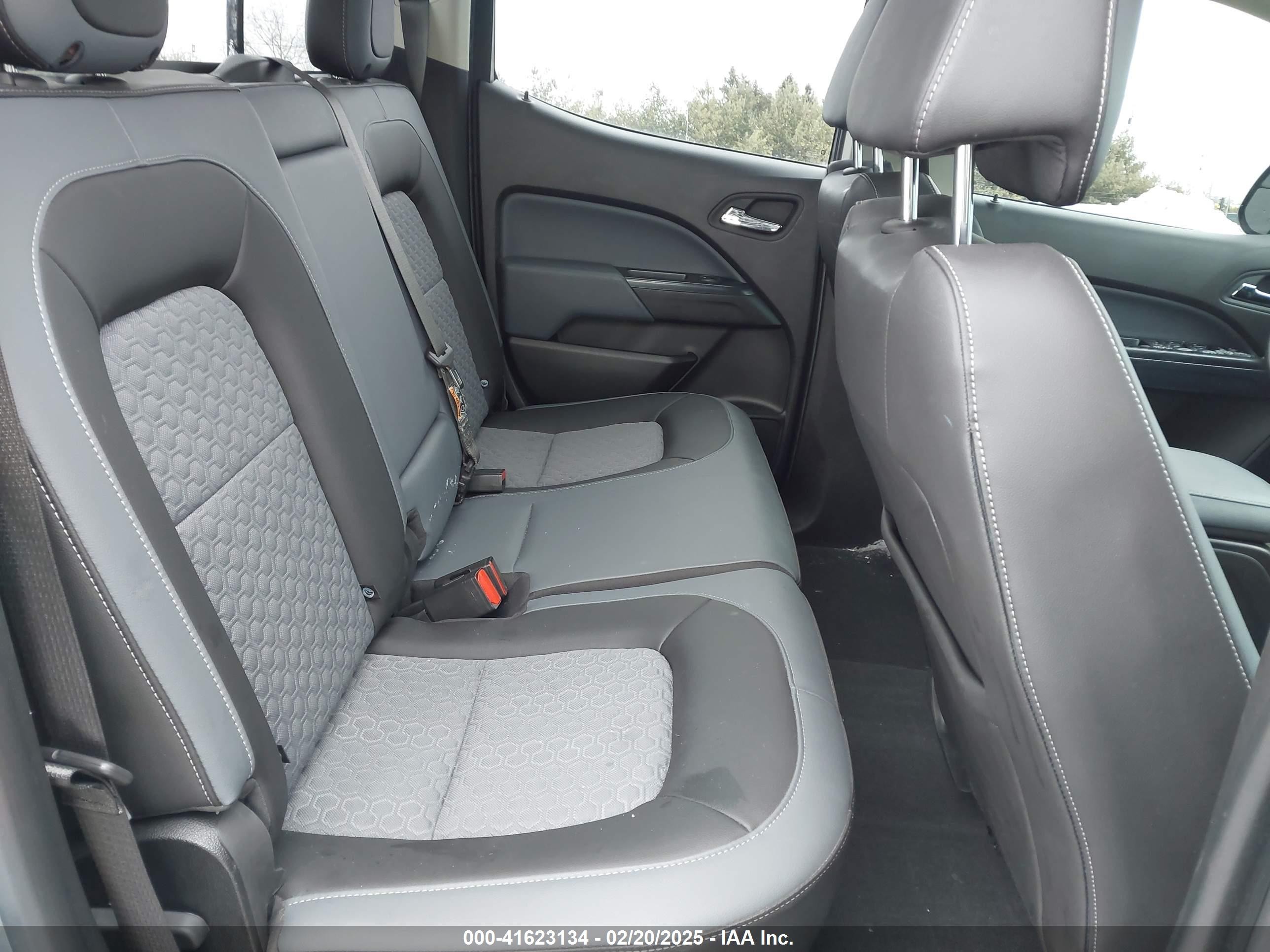 2021 Chevrolet Colorado 4wd  Short Box Z71 Gray vin: 1GCGTDEN6M1247525