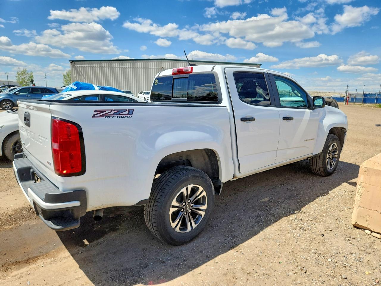 2022 Chevrolet Colorado Z71 White vin: 1GCGTDEN7N1213725