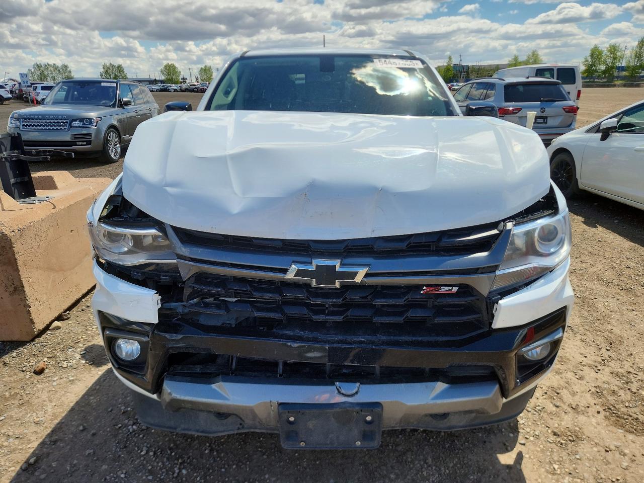 2022 Chevrolet Colorado Z71 White vin: 1GCGTDEN7N1213725