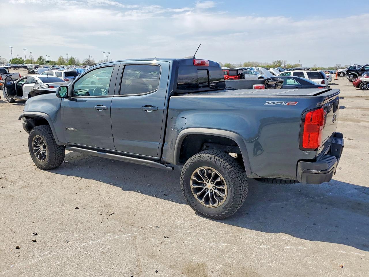 2019 Chevrolet Colorado Zr2 Blue vin: 1GCGTEEN0K1142966