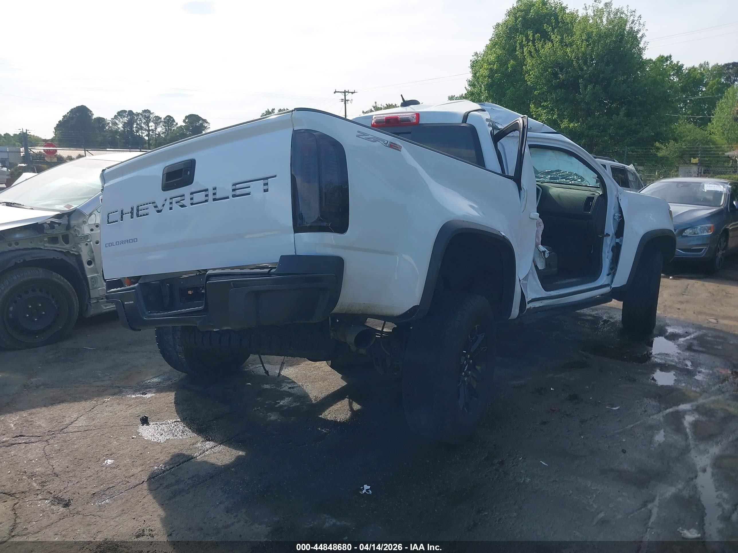 2021 Chevrolet Colorado 4wd  Short Box Zr2 Белый vin: 1GCGTEEN8M1145178