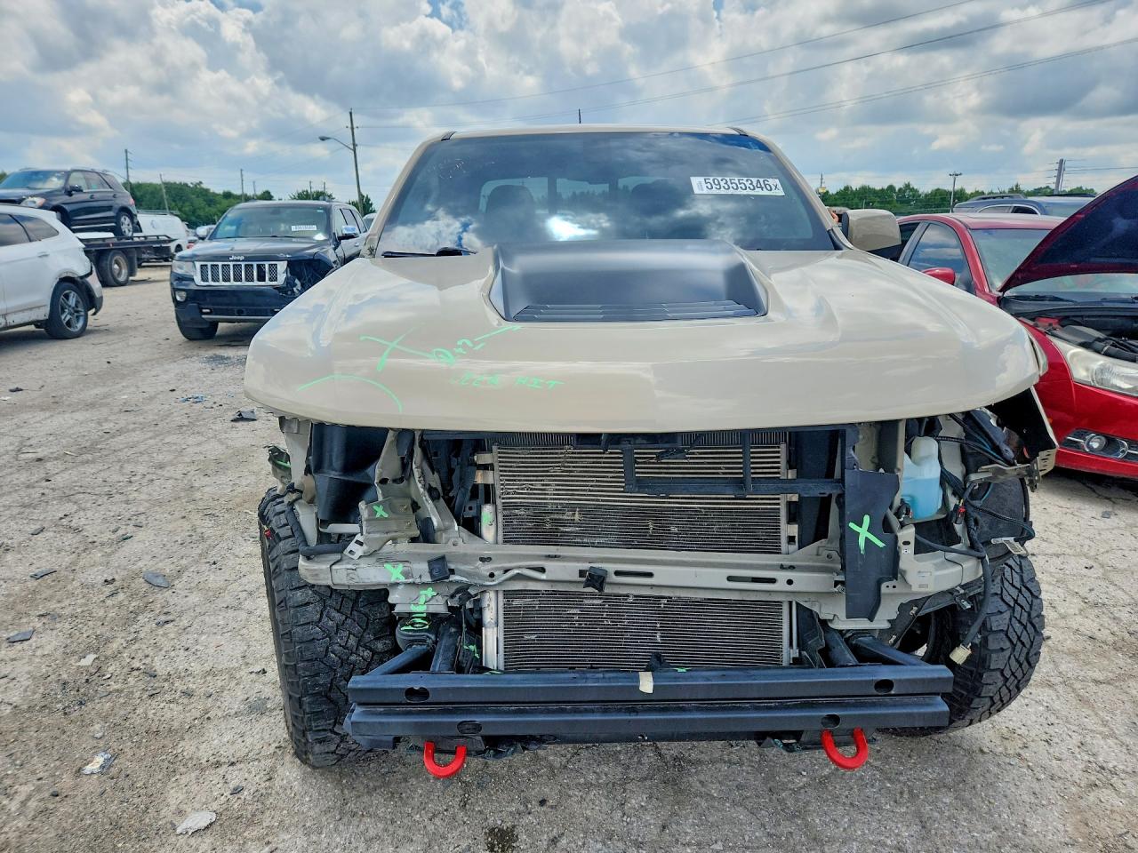 2021 Chevrolet Colorado Zr2 Золотой vin: 1GCGTEEN8M1254174