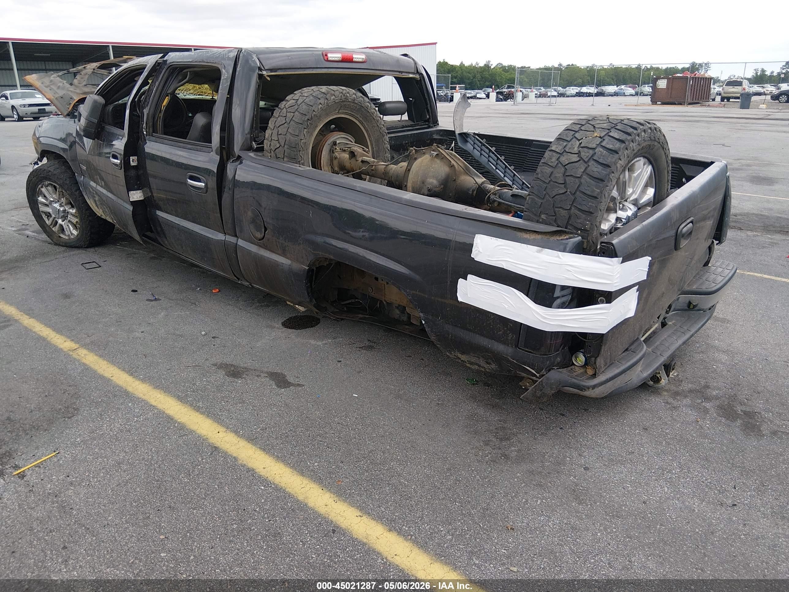 2003 Chevrolet Silverado 2500hd Lt Black vin: 1GCHC23183F243132
