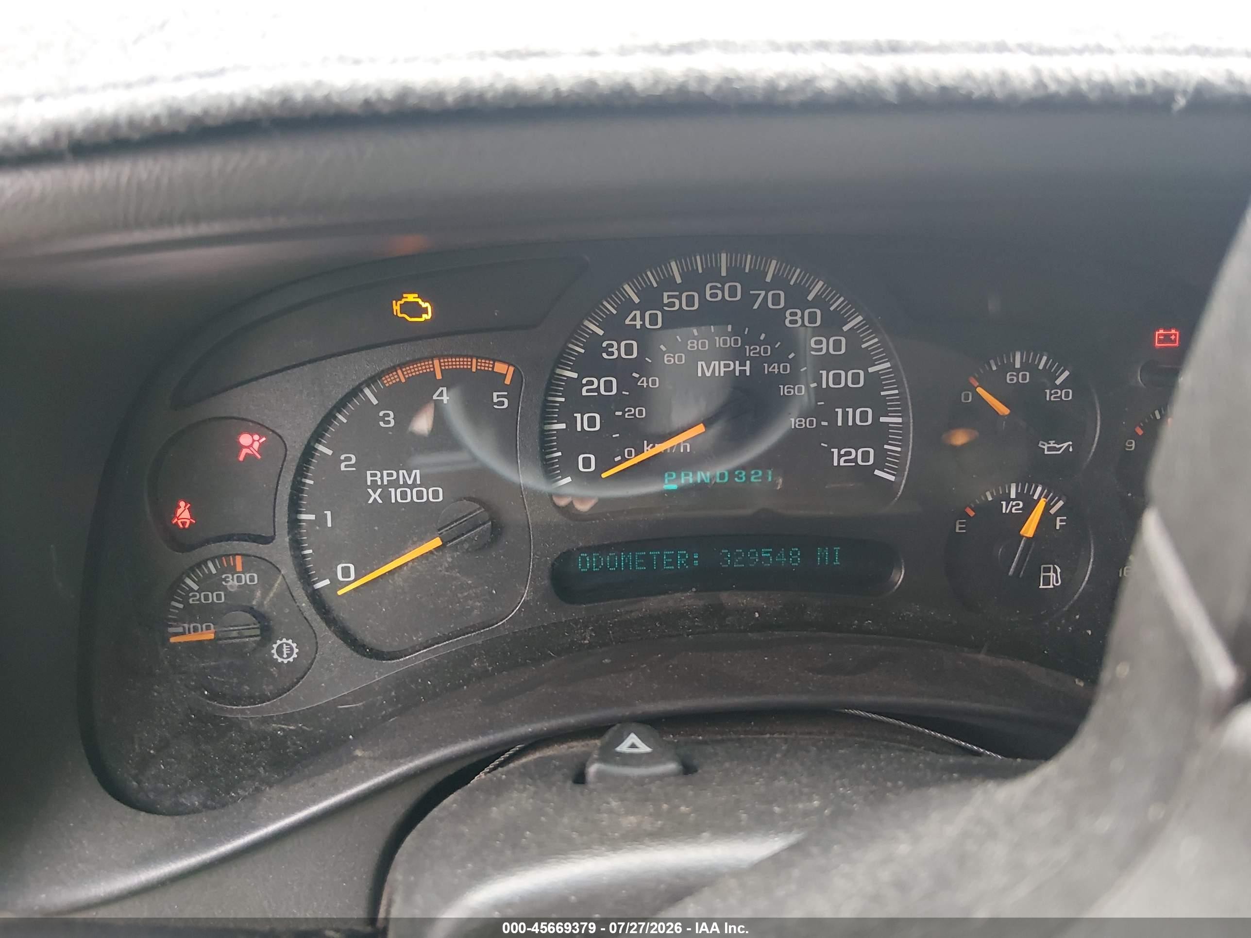 2005 Chevrolet Silverado 2500hd Ls White vin: 1GCHC23295F856520