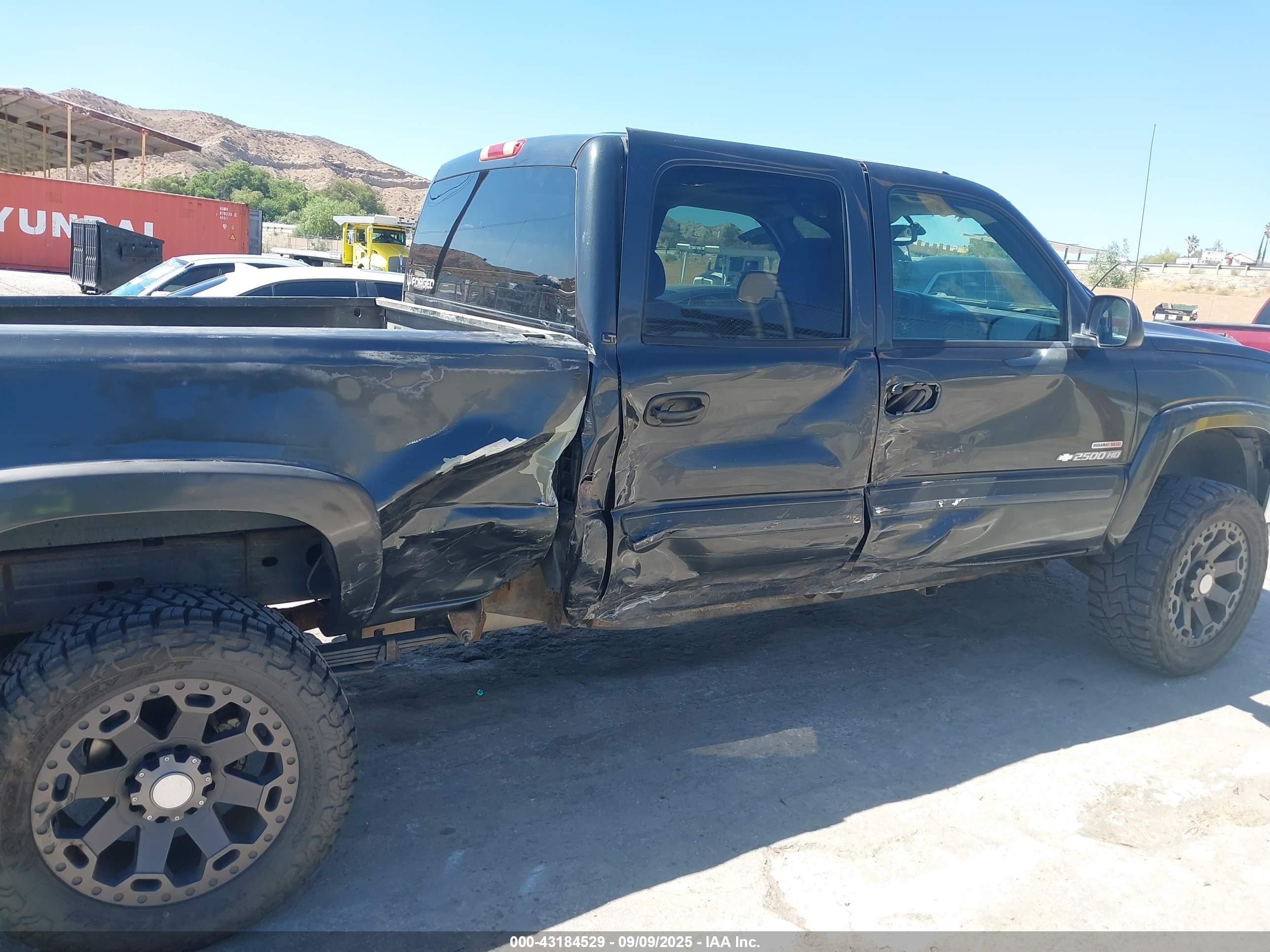 2005 Chevrolet Silverado 2500hd Lt Черный vin: 1GCHC232X5F871270