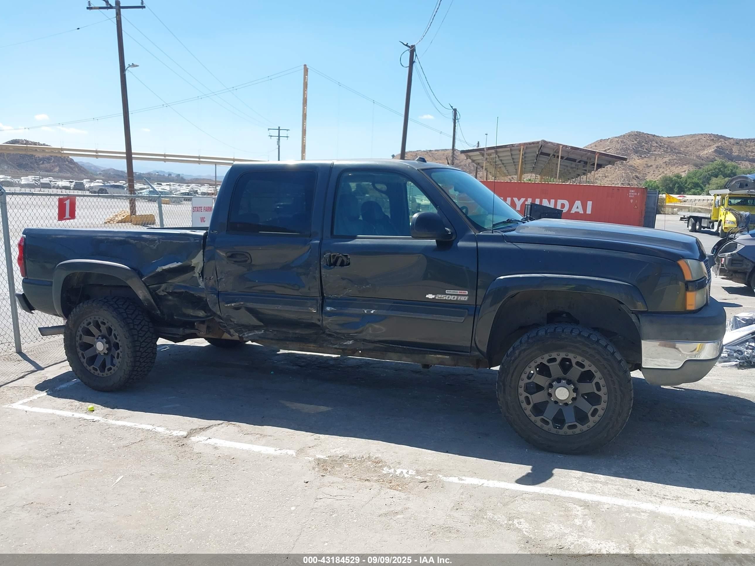 2005 Chevrolet Silverado 2500hd Lt Черный vin: 1GCHC232X5F871270