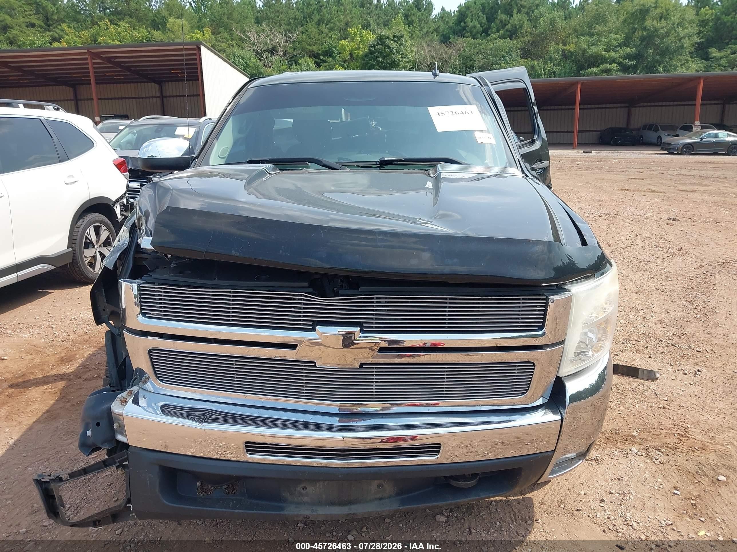 2007 Chevrolet Silverado 2500hd Lt1 Black vin: 1GCHC23667F509586
