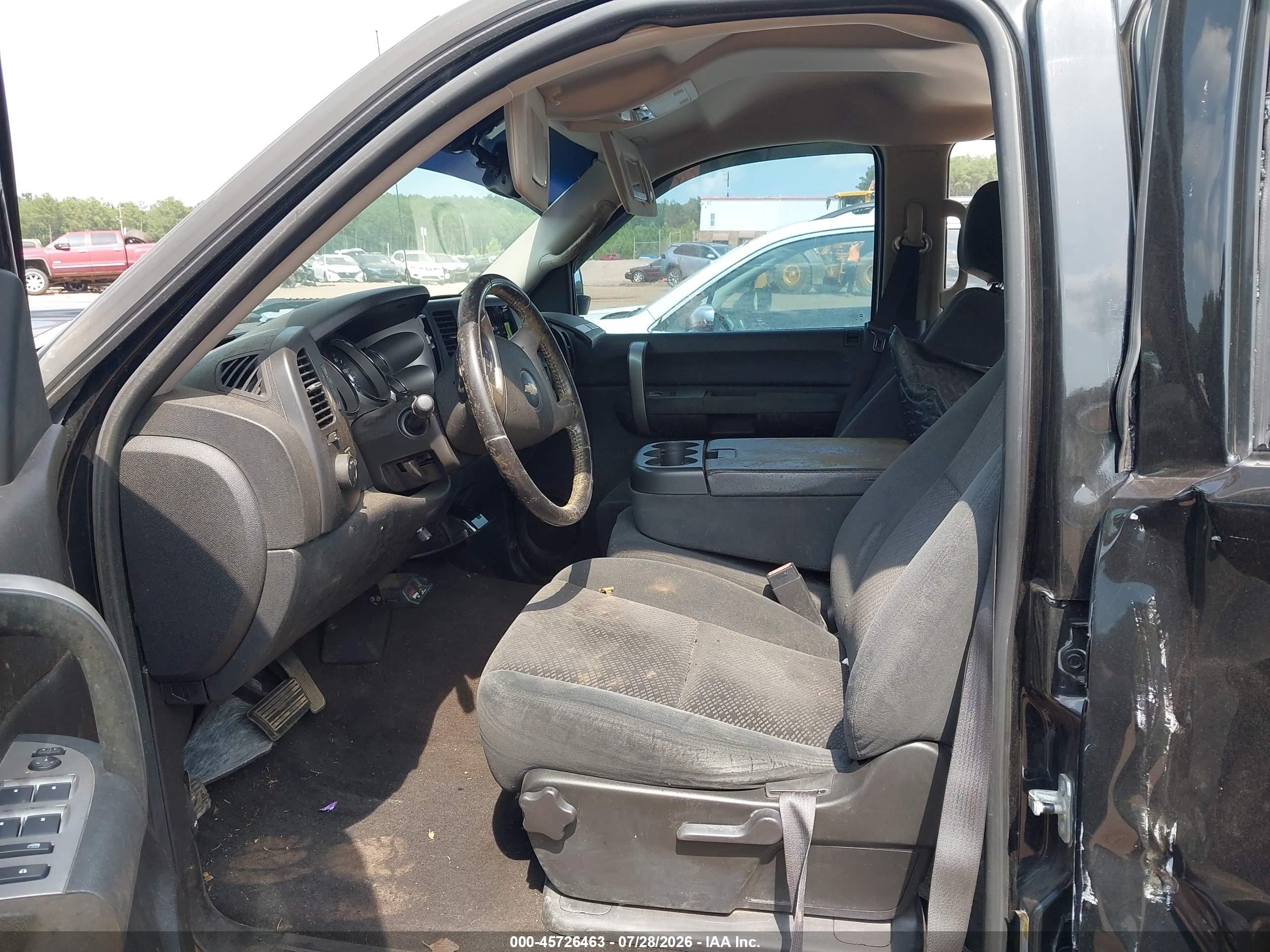 2007 Chevrolet Silverado 2500hd Lt1 Black vin: 1GCHC23667F509586
