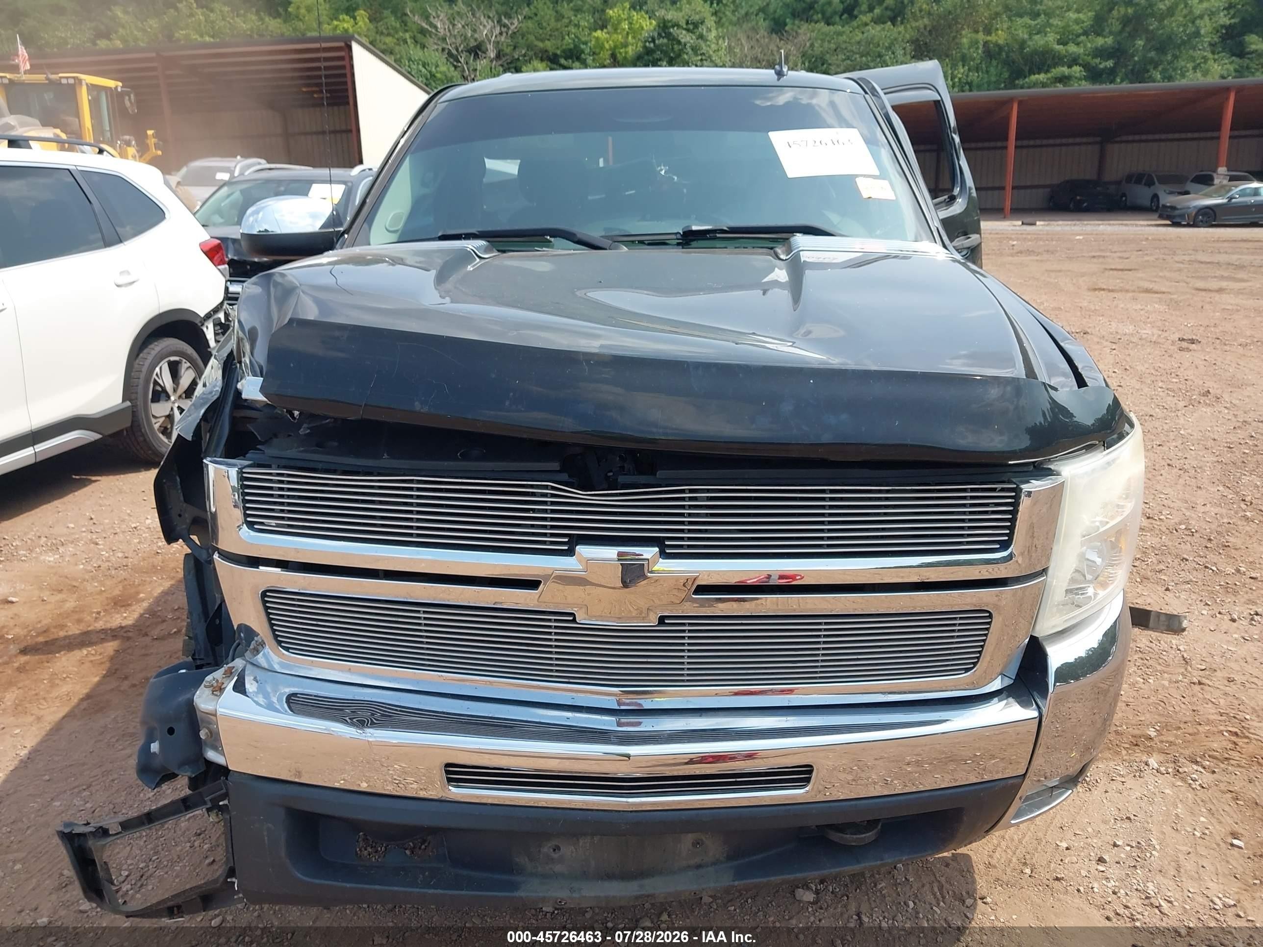 2007 Chevrolet Silverado 2500hd Lt1 Black vin: 1GCHC23667F509586
