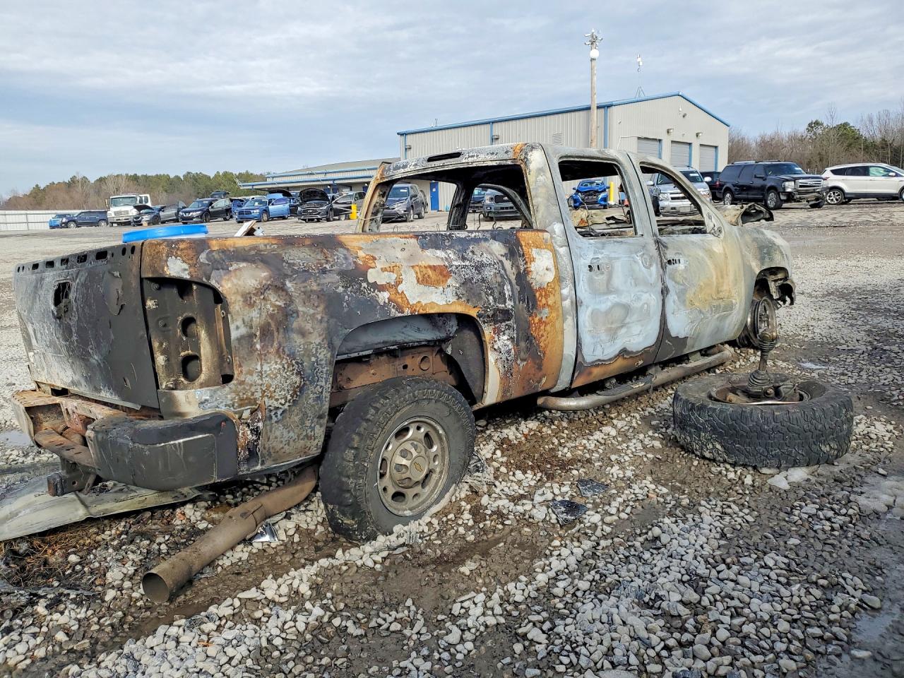 2008 Chevrolet Silverado C2500 Heavy Duty Burn vin: 1GCHC23698F202298