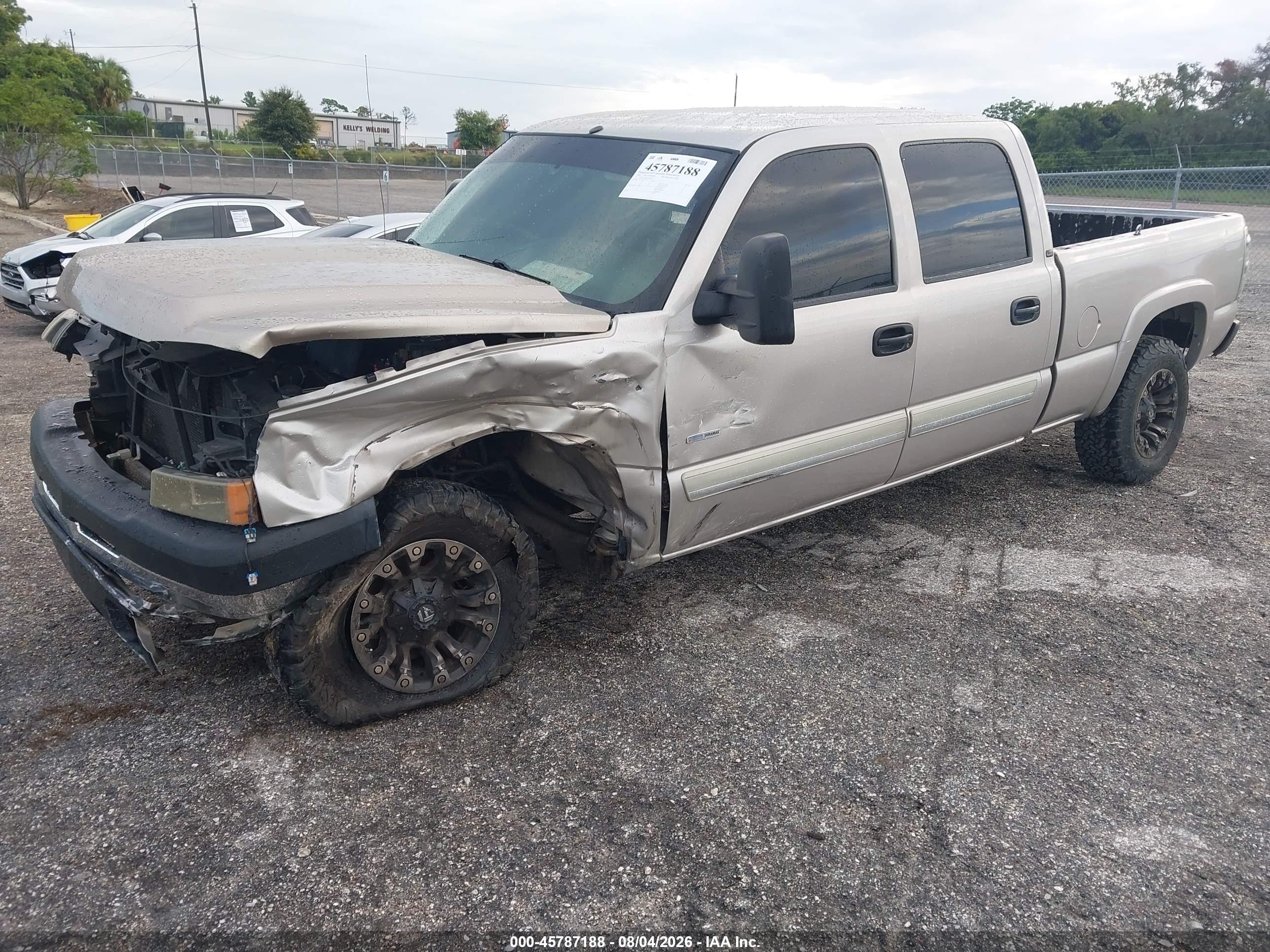 2006 Chevrolet Silverado 2500hd Lt1 Beige vin: 1GCHC23D66F150396