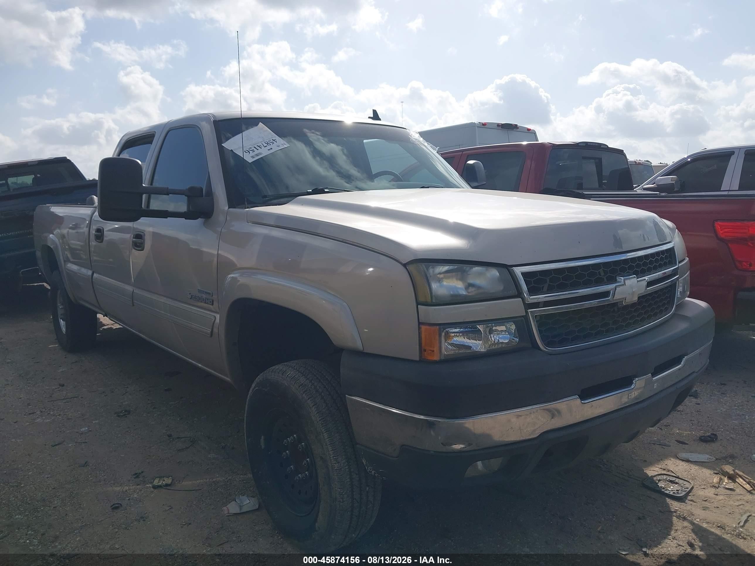 2006 Chevrolet Silverado 2500hd Lt3 Gold vin: 1GCHC23D86F174067