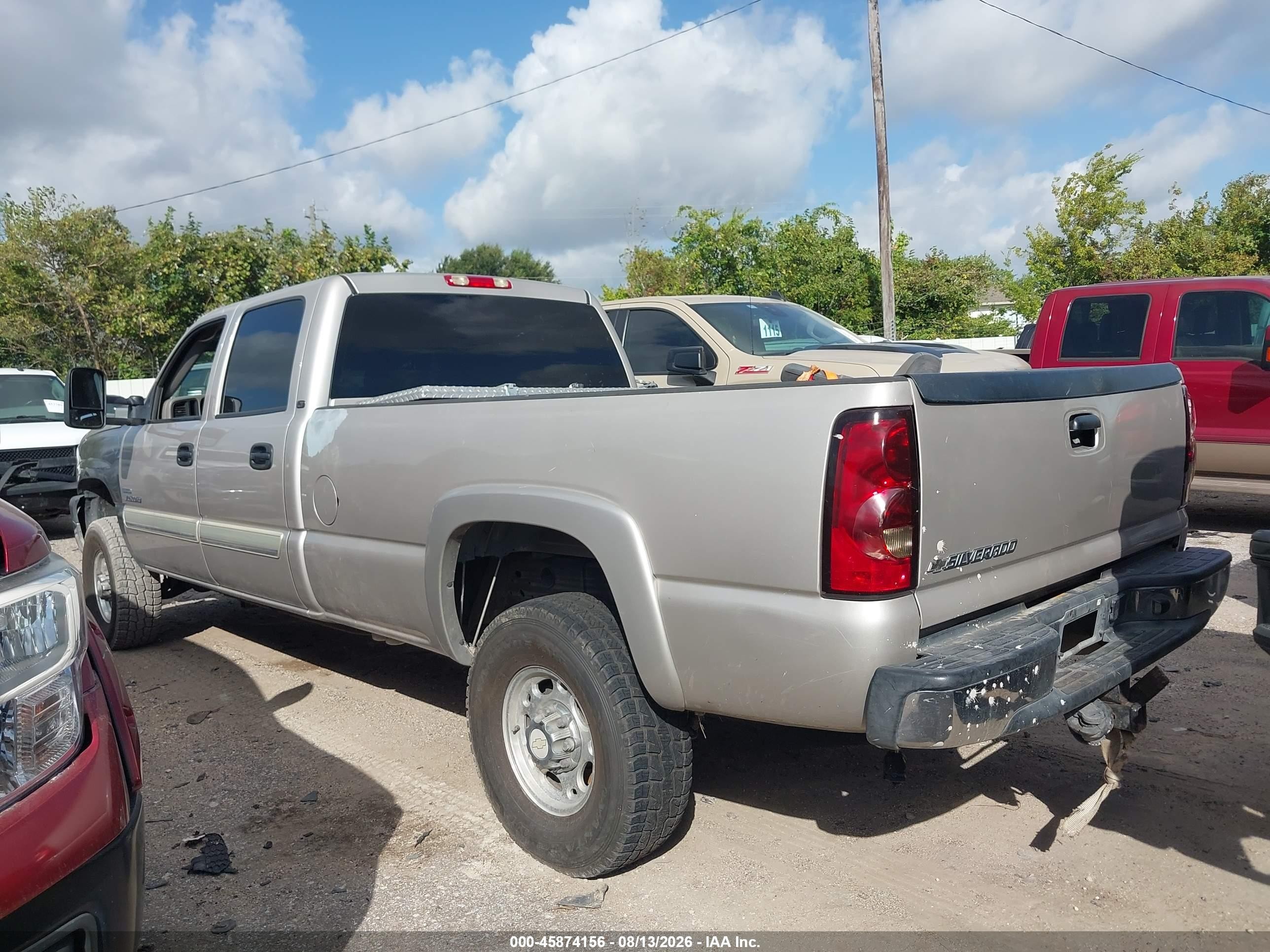 2006 Chevrolet Silverado 2500hd Lt3 Gold vin: 1GCHC23D86F174067