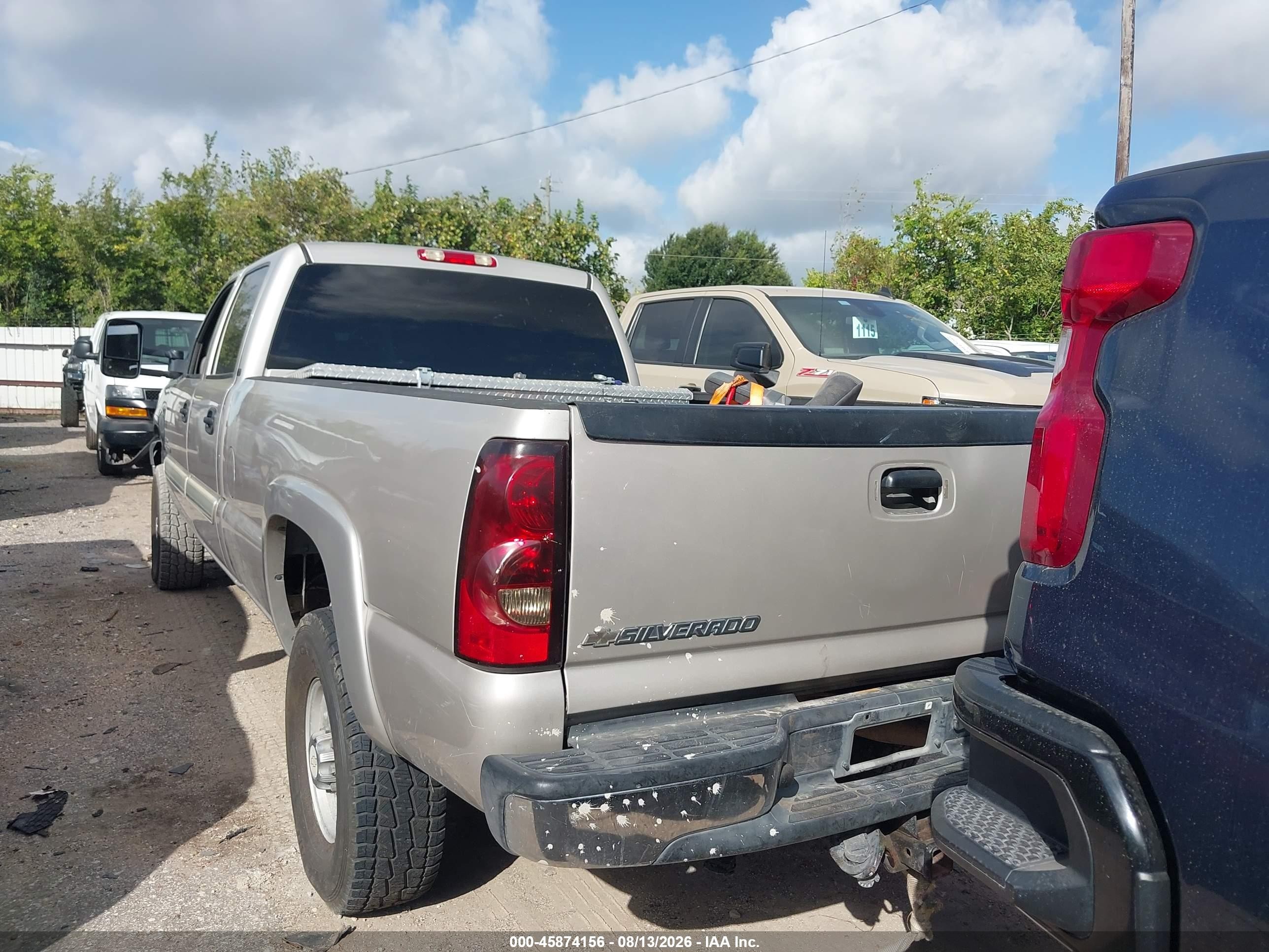 2006 Chevrolet Silverado 2500hd Lt3 Gold vin: 1GCHC23D86F174067