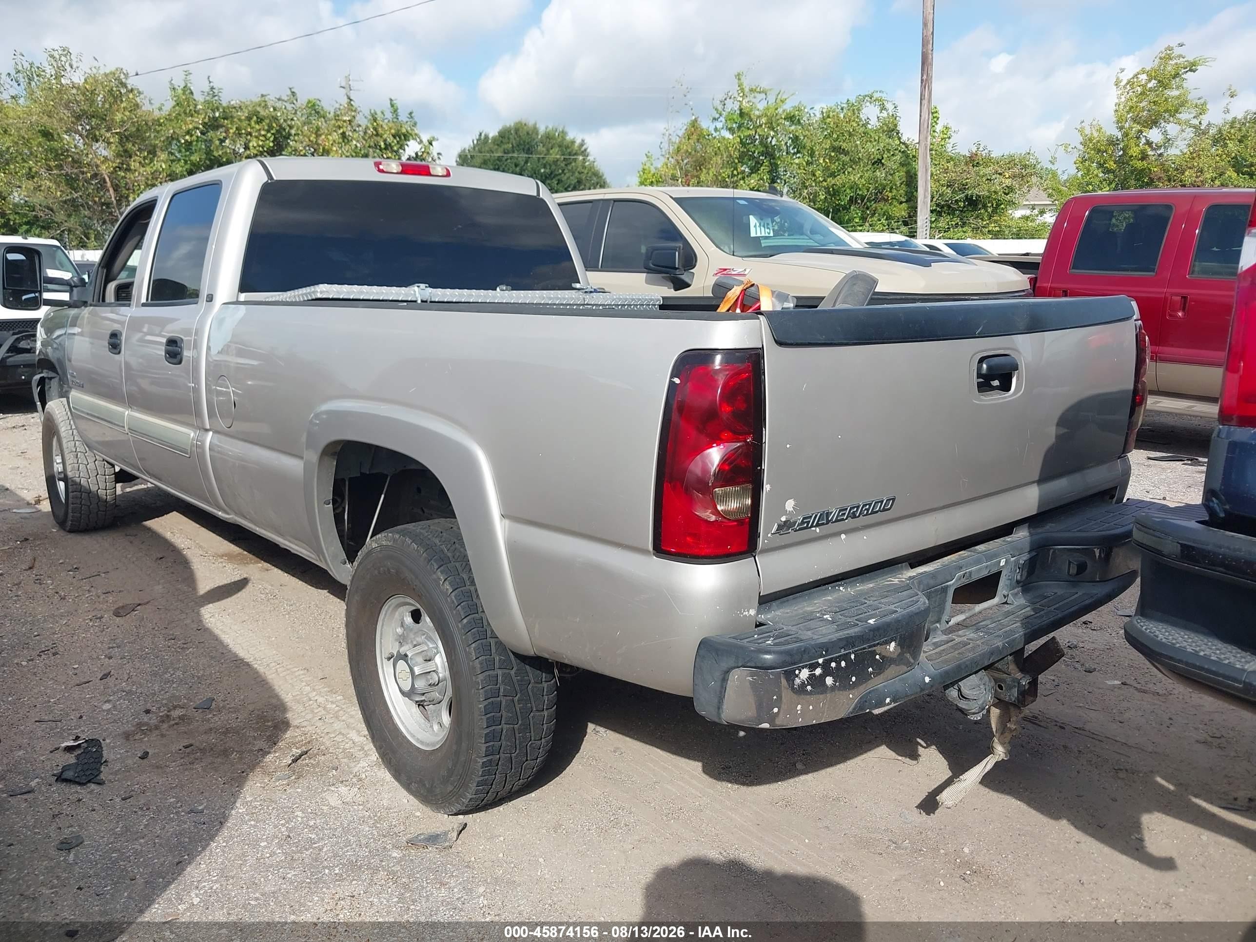 2006 Chevrolet Silverado 2500hd Lt3 Gold vin: 1GCHC23D86F174067