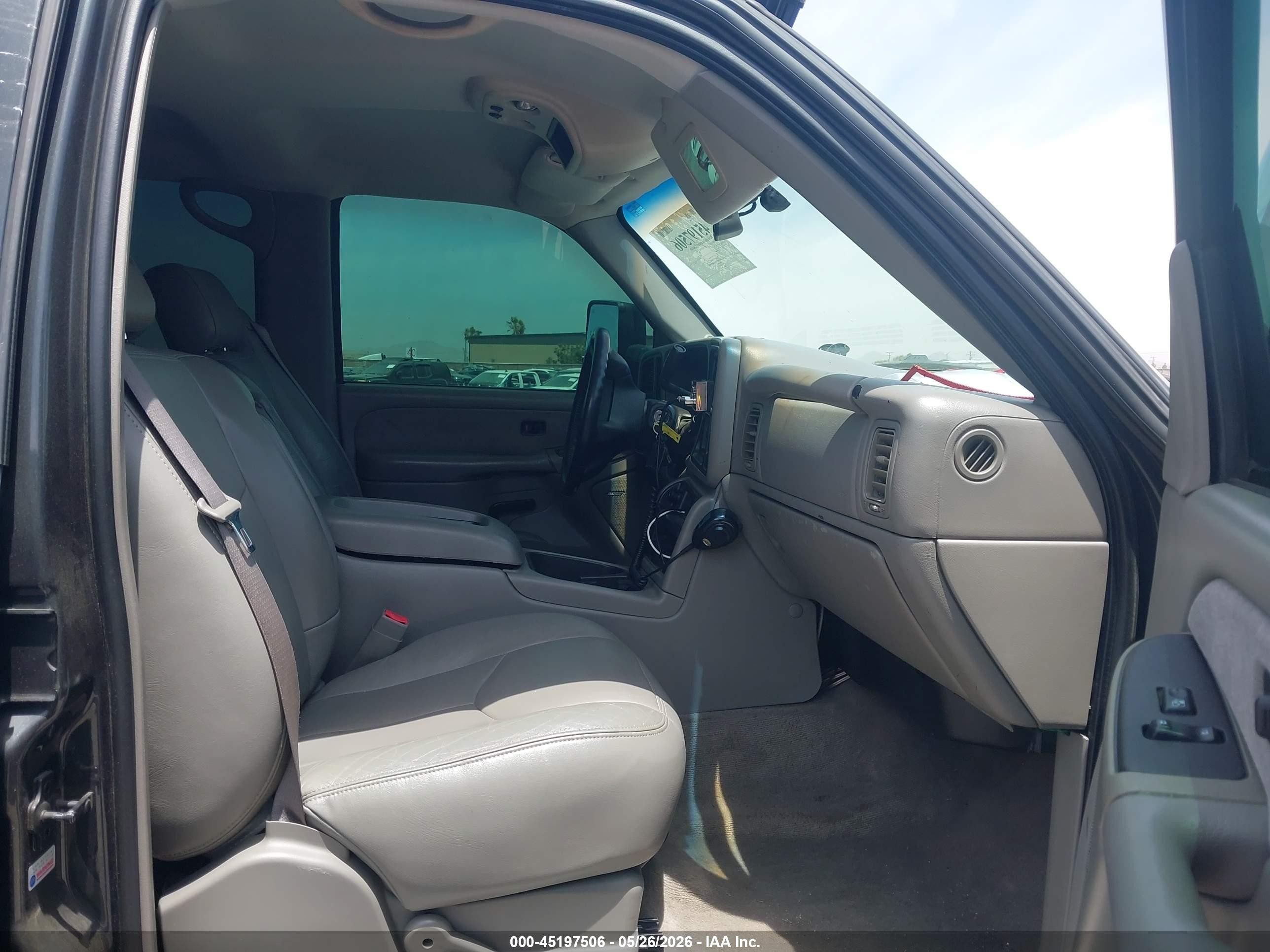 2003 Chevrolet Silverado 2500hd Ls Black vin: 1GCHC23G53F256229
