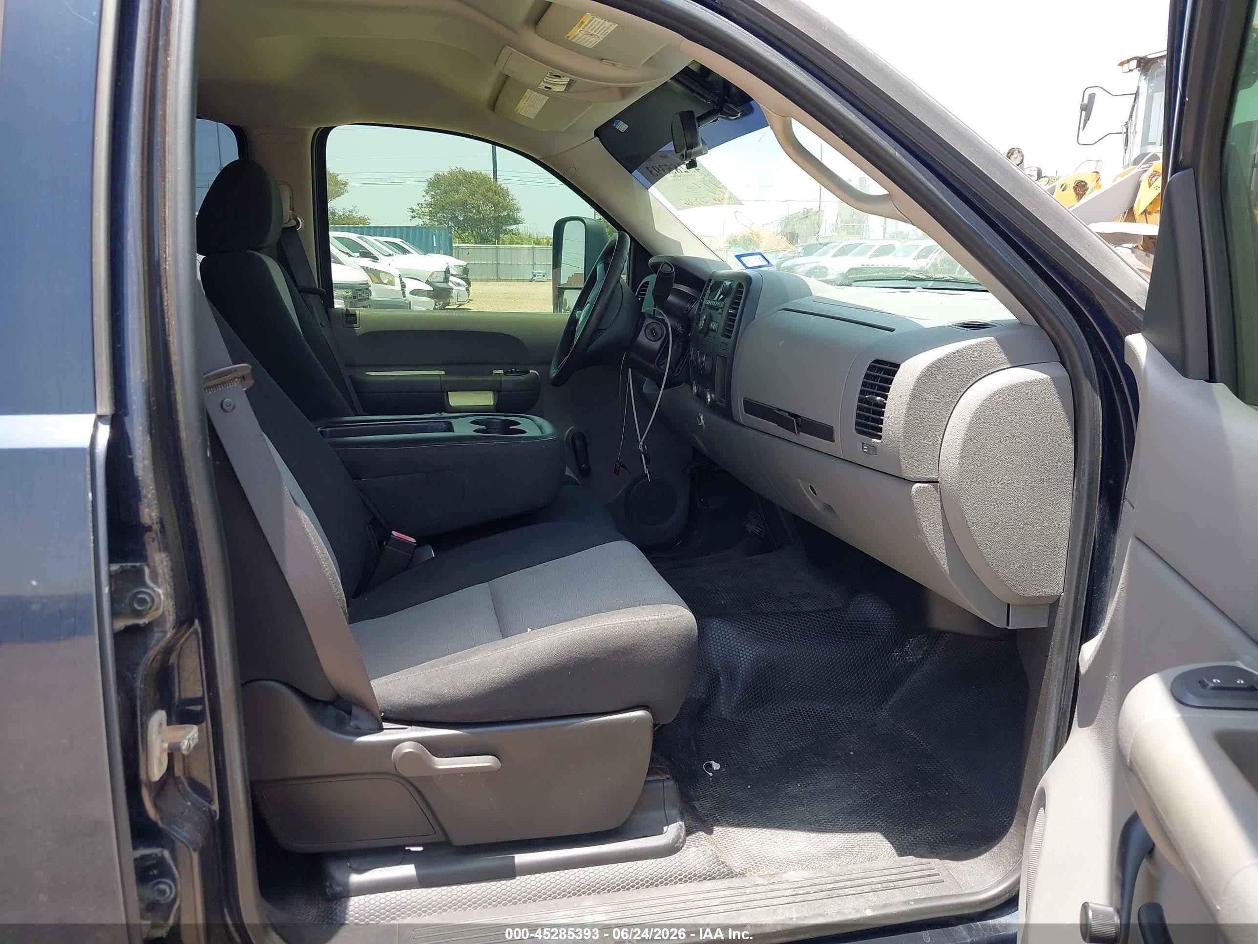 2007 Chevrolet Silverado 2500hd Work Truck Blue vin: 1GCHC23K47F561280