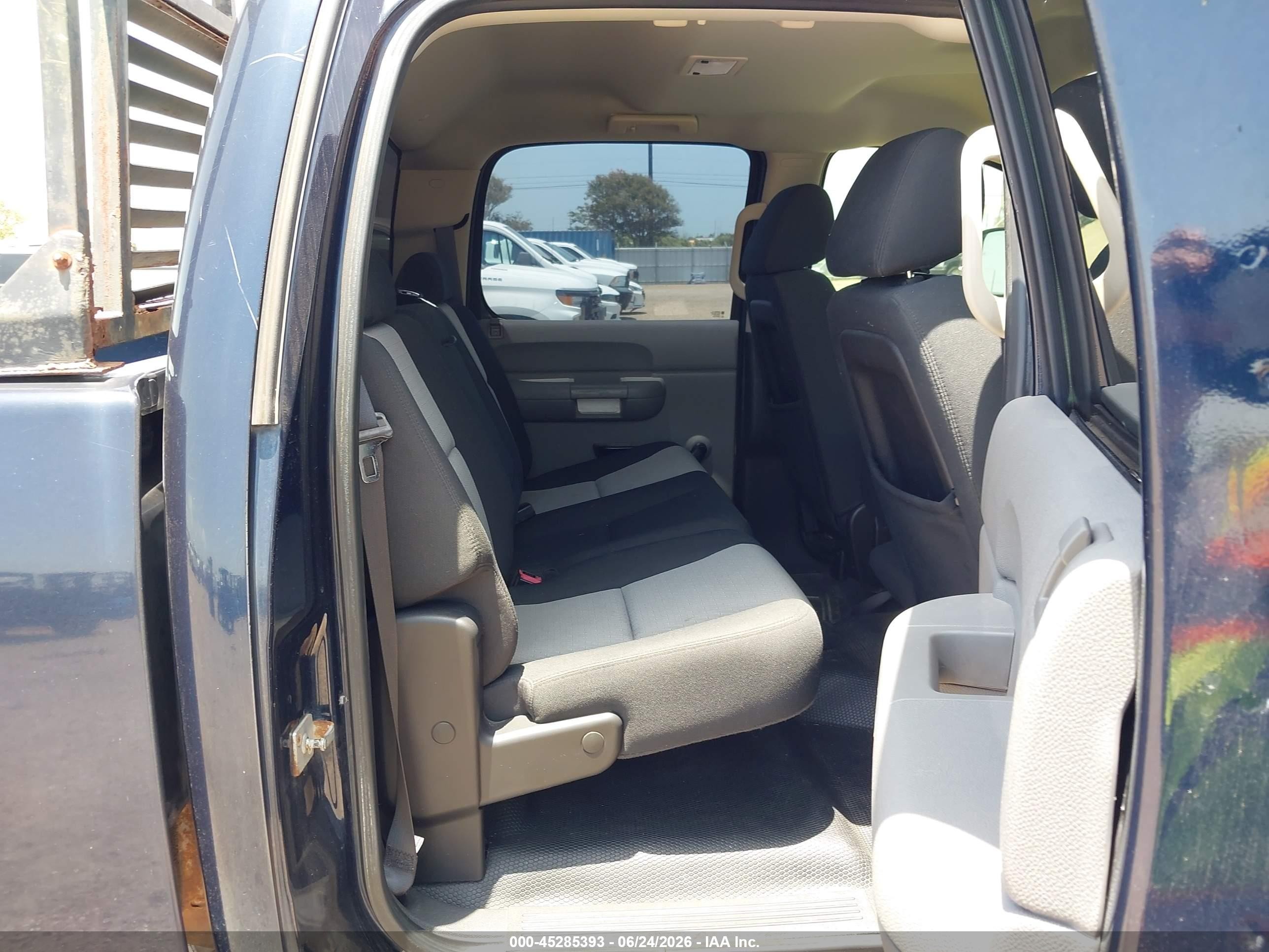 2007 Chevrolet Silverado 2500hd Work Truck Blue vin: 1GCHC23K47F561280