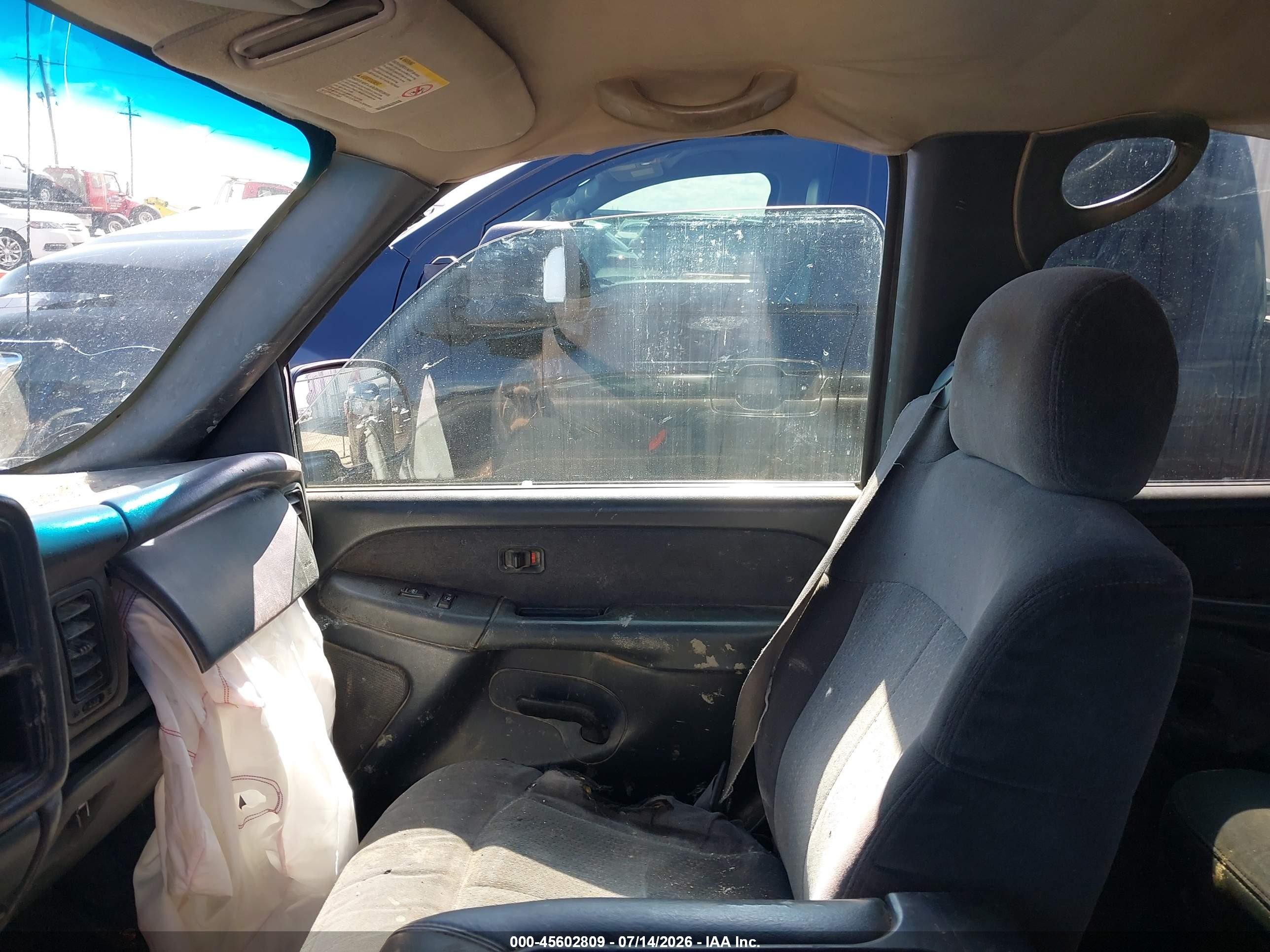 2002 Chevrolet Silverado 2500hd Ls Серый vin: 1GCHC23U32F139494